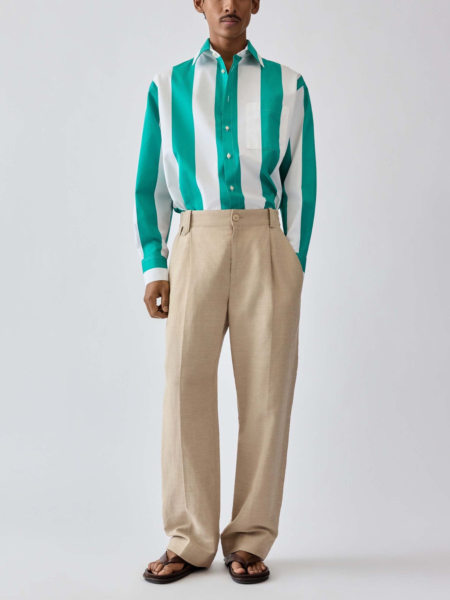 JACQUEMUS - Hose Croisière aus Leinen-Mix für Herren