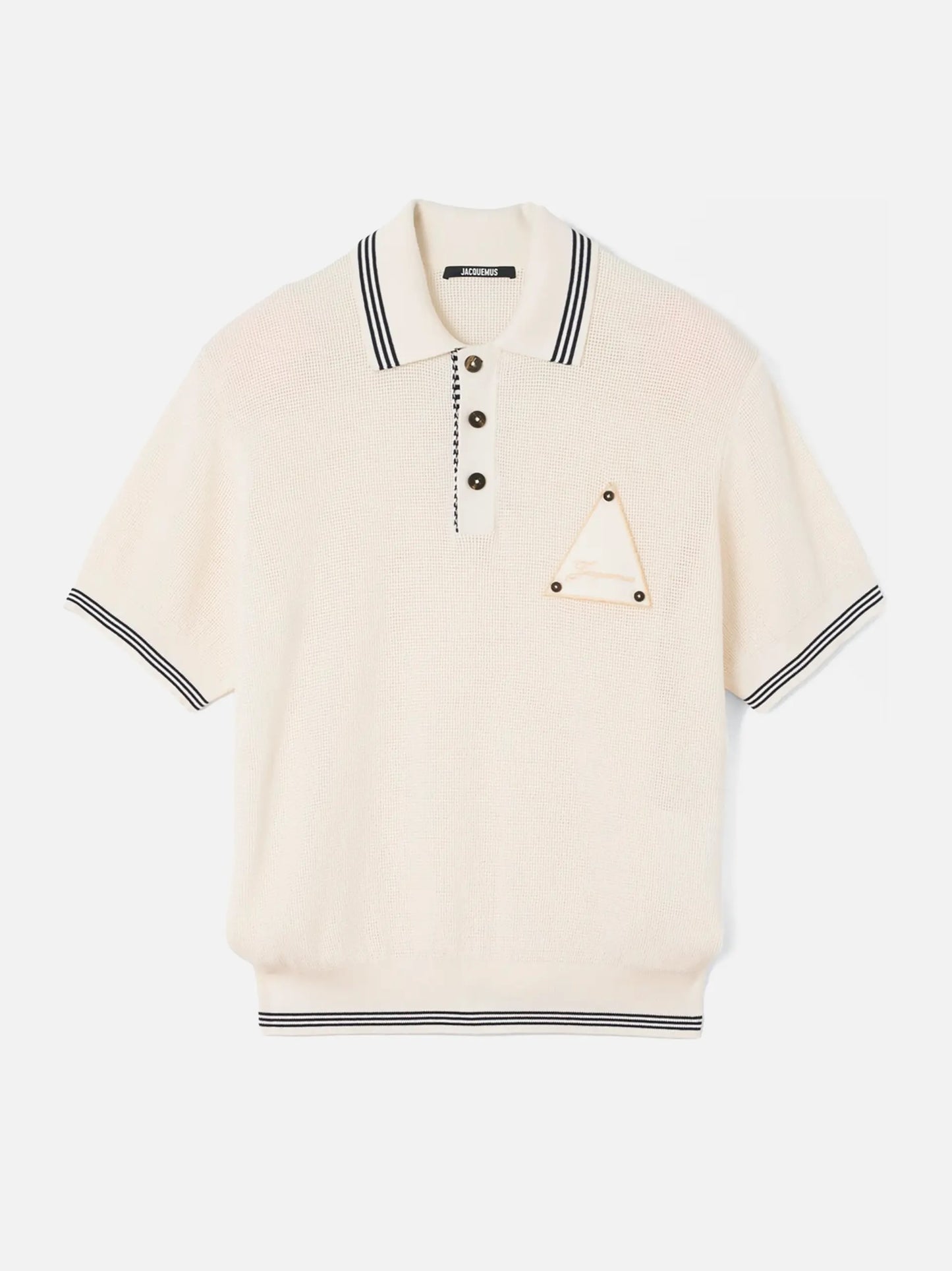 JACQUEMUS - Strickpolo Voilier aus Seiden-Mix für Herren