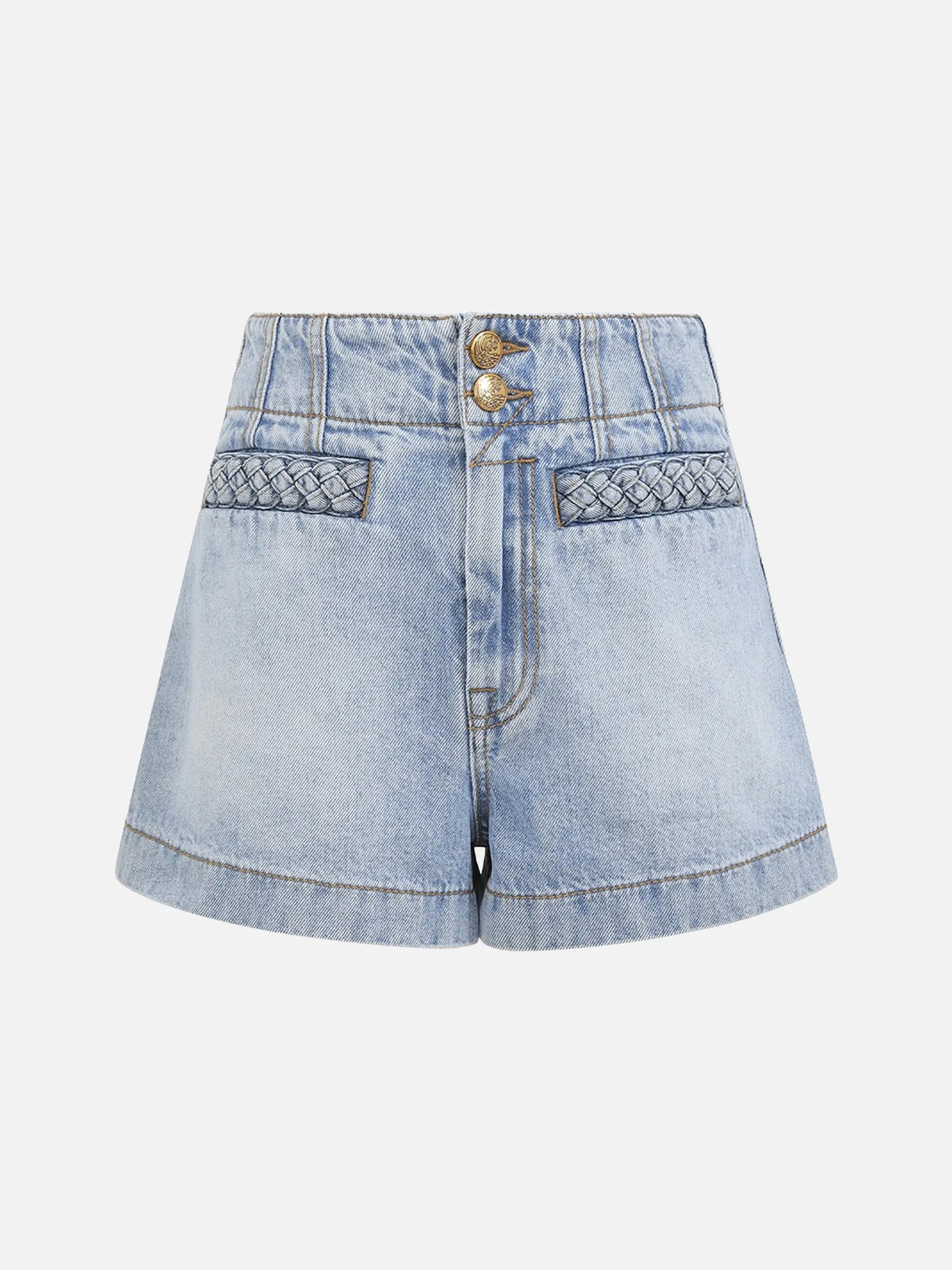 ZIMMERMANN - High-Rise Jeansshorts Indra für Damen