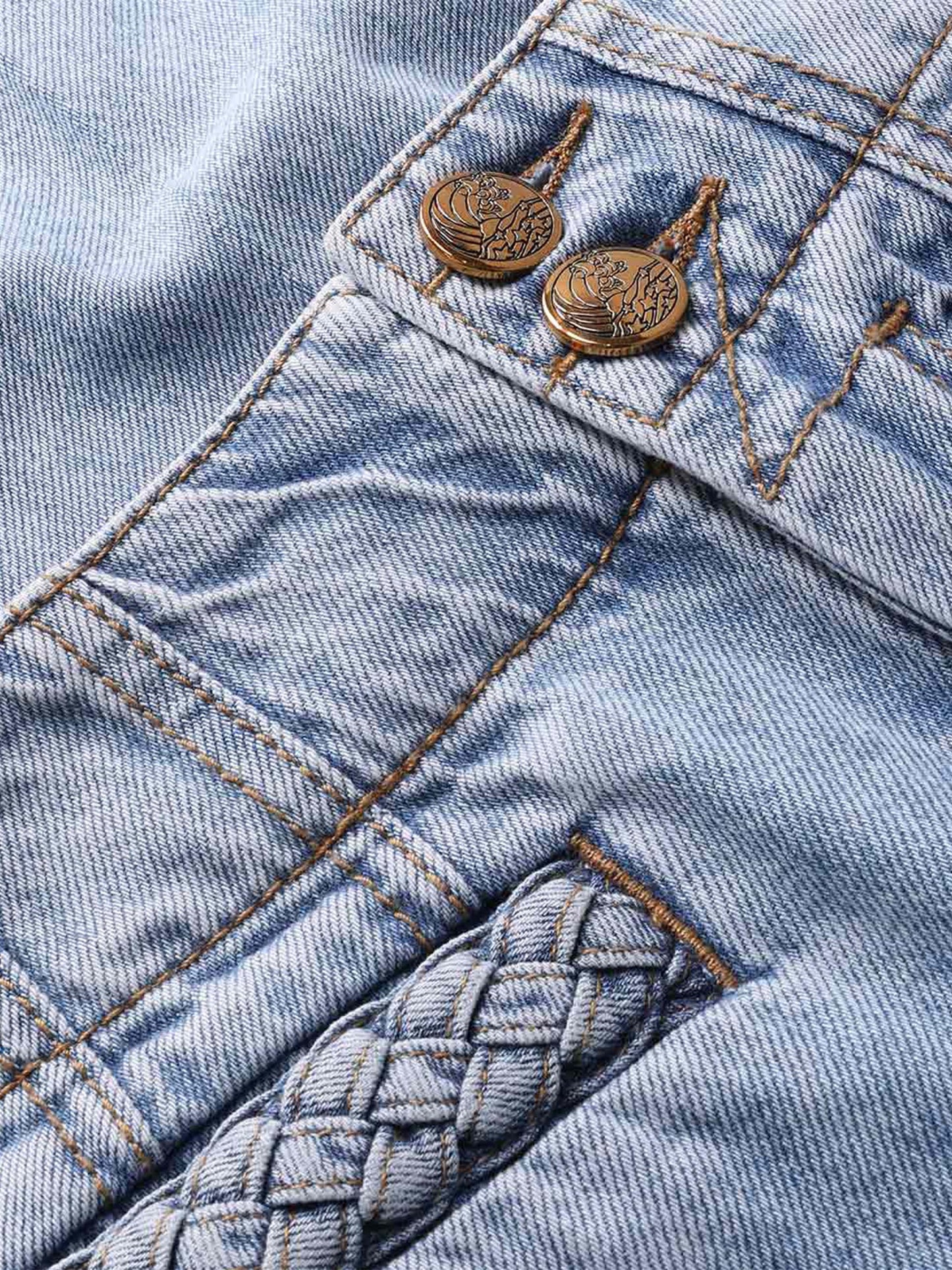 ZIMMERMANN - High-Rise Jeansshorts Indra für Damen