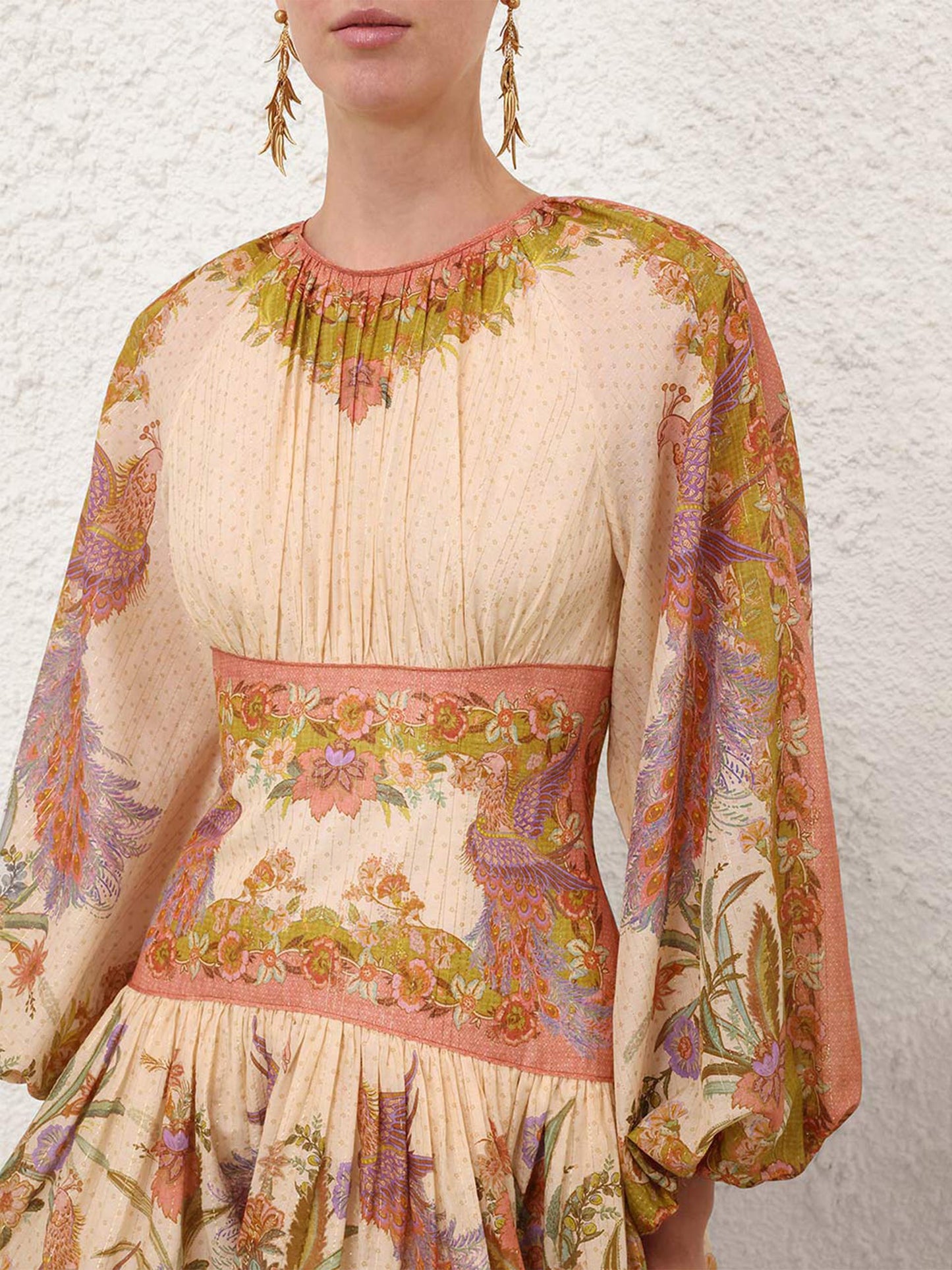 ZIMMERMANN - Minikleid Indra aus Baumwollgemisch für Damen