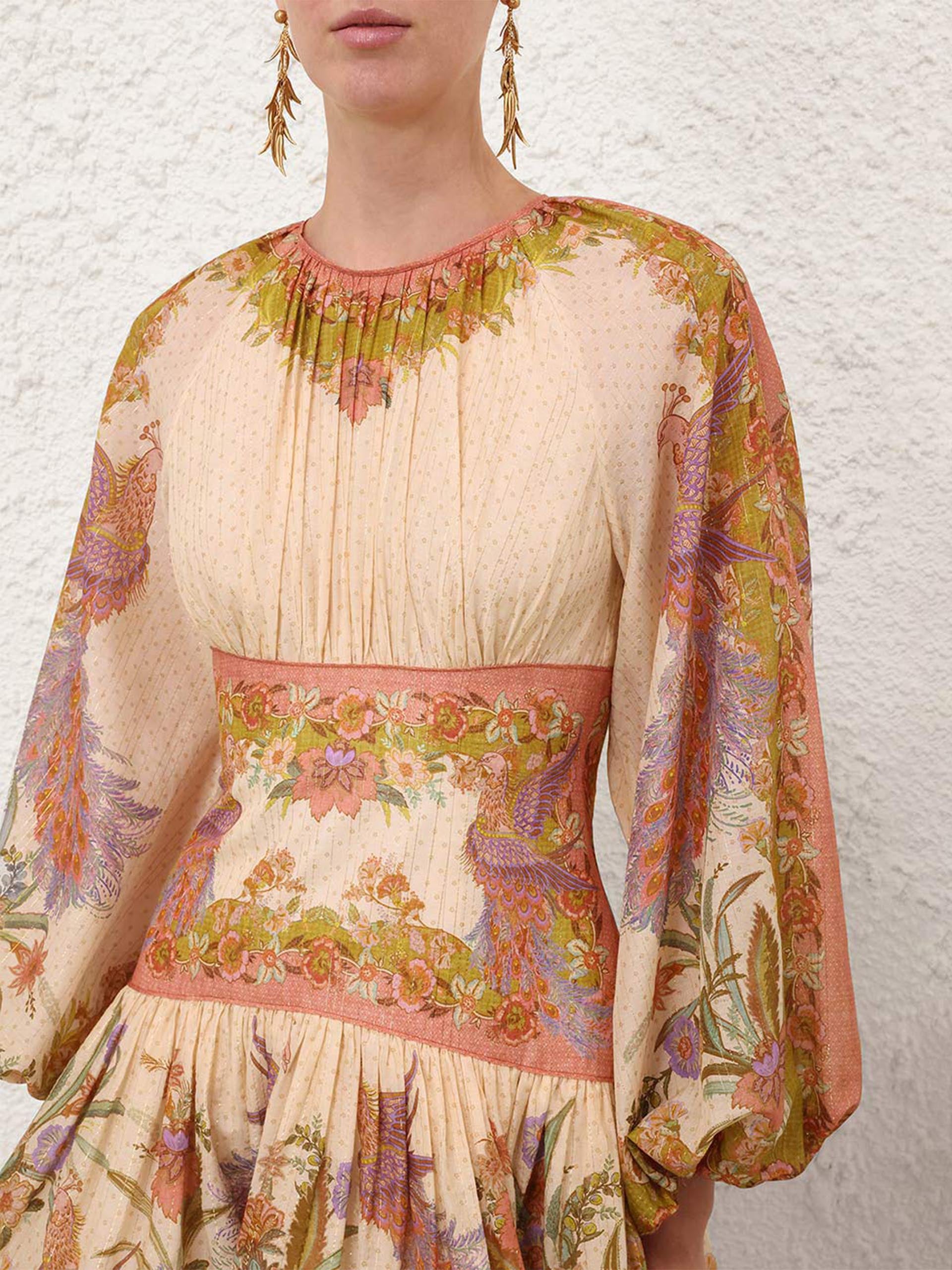 ZIMMERMANN - Minikleid Indra aus Baumwollgemisch für Damen