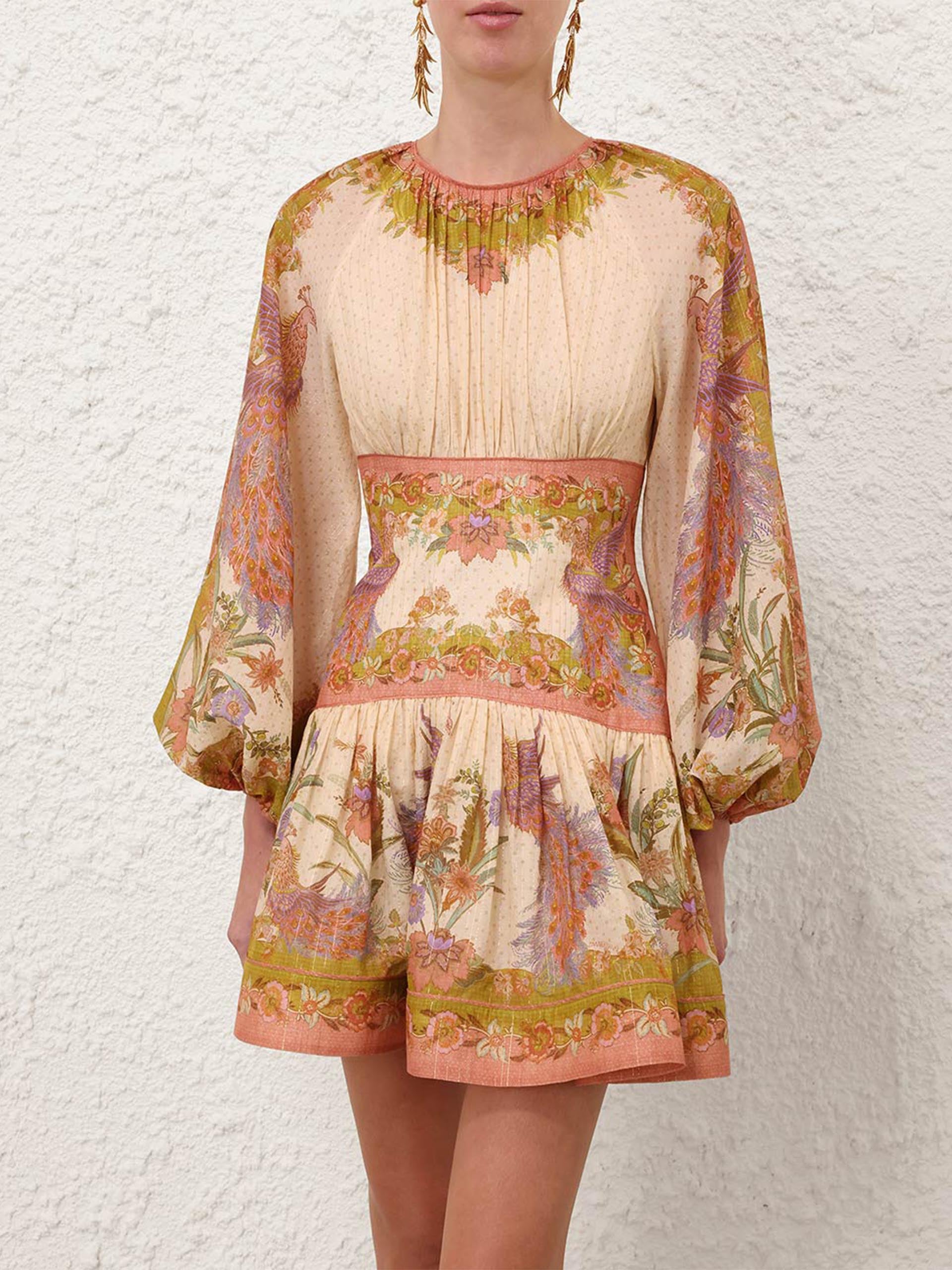 ZIMMERMANN - Minikleid Indra aus Baumwollgemisch für Damen