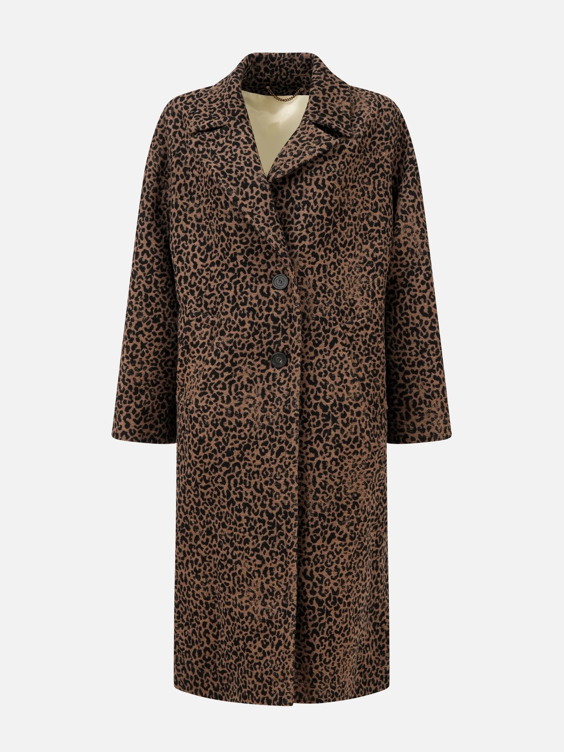 GOLDEN GOOSE - Oversized-Mantel mit Leopardenmuster für Damen