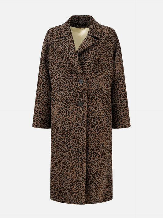 GOLDEN GOOSE - Oversized-Mantel mit Leopardenmuster für Damen