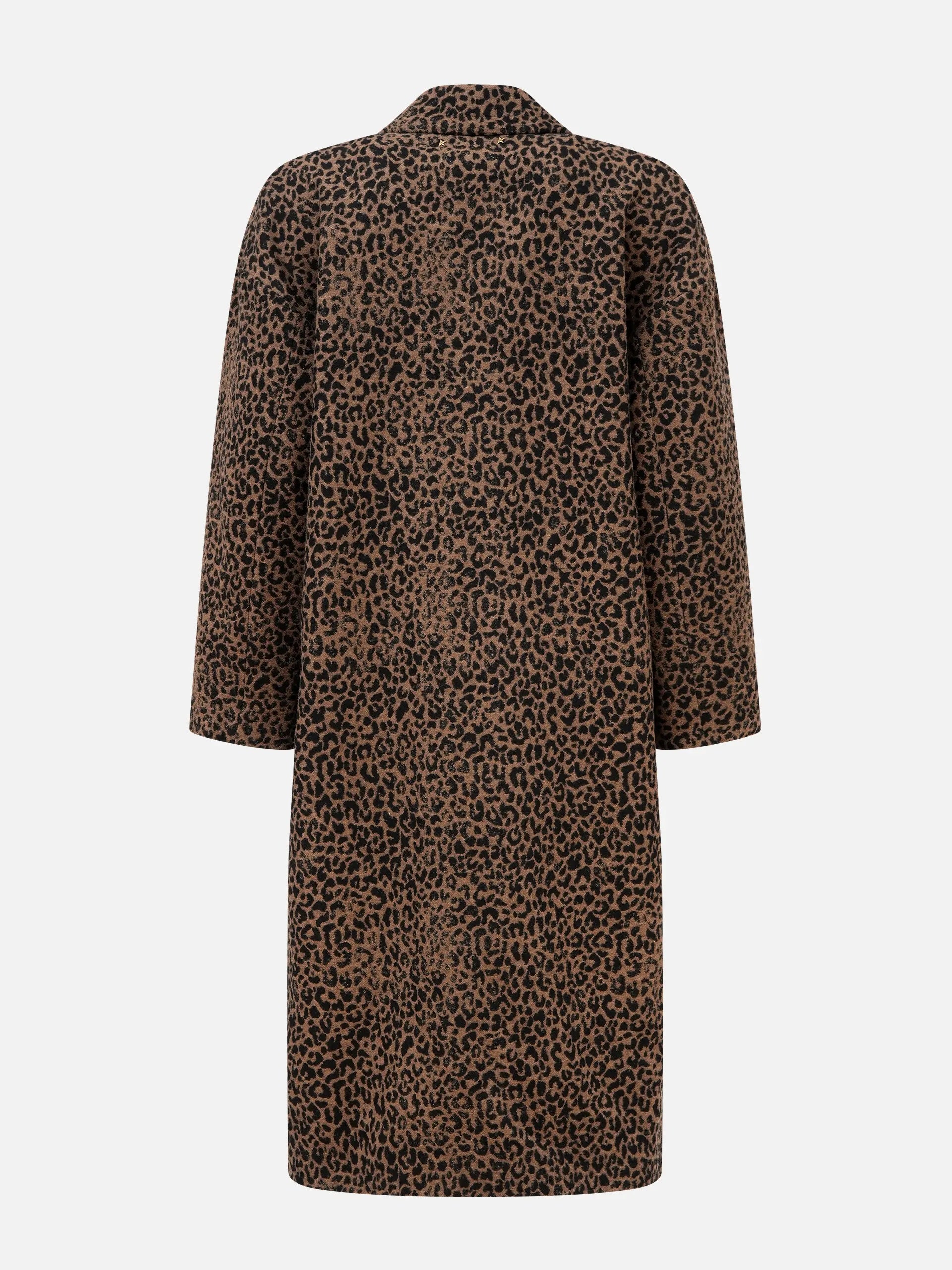 GOLDEN GOOSE - Oversized-Mantel mit Leopardenmuster für Damen
