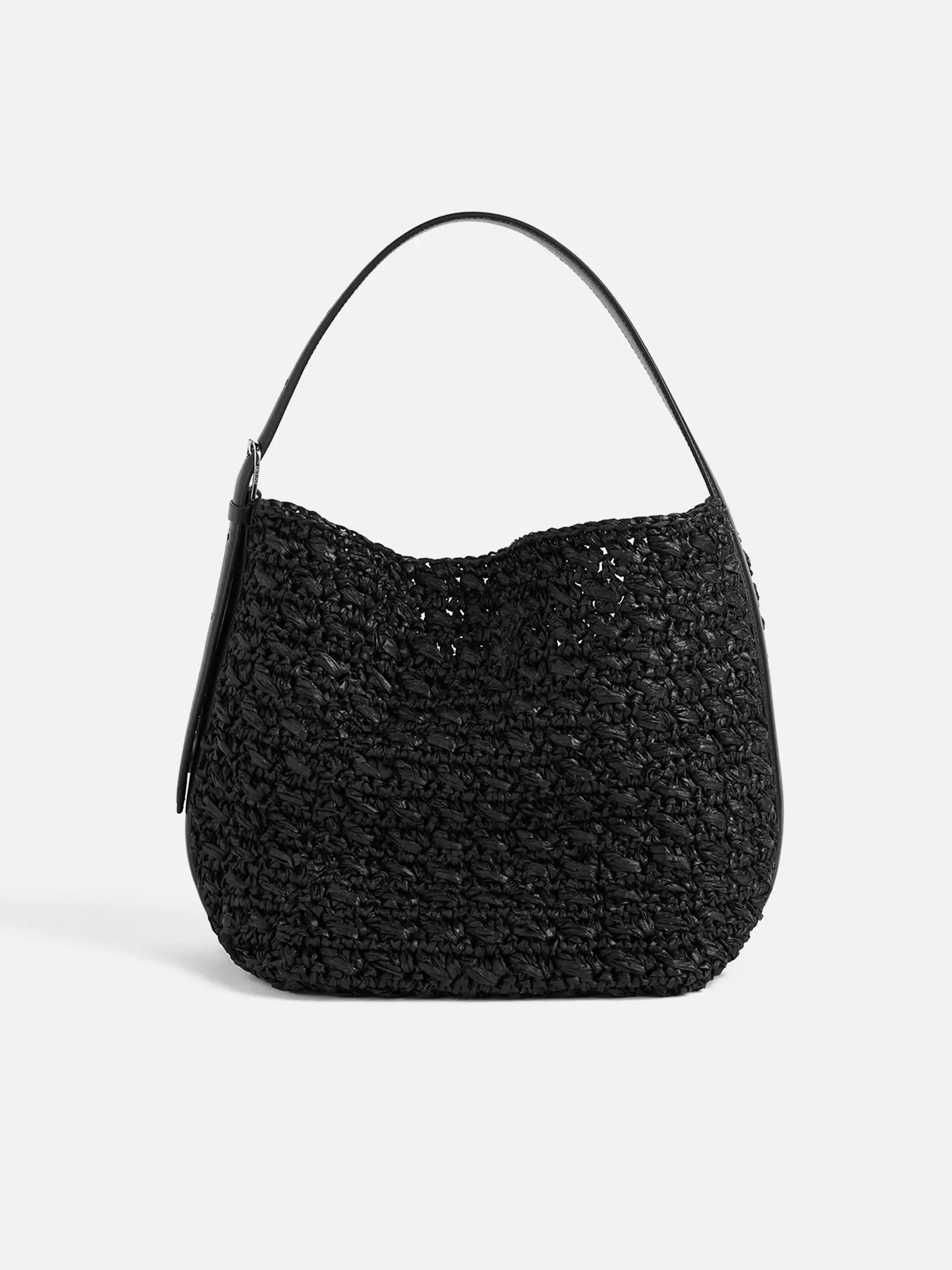TOTEME - Tote Bag Belted Medium aus Papier-Raffia