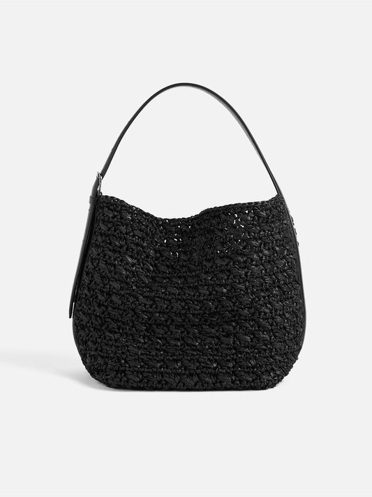 TOTEME - Tote Bag Belted Medium aus Papier-Raffia