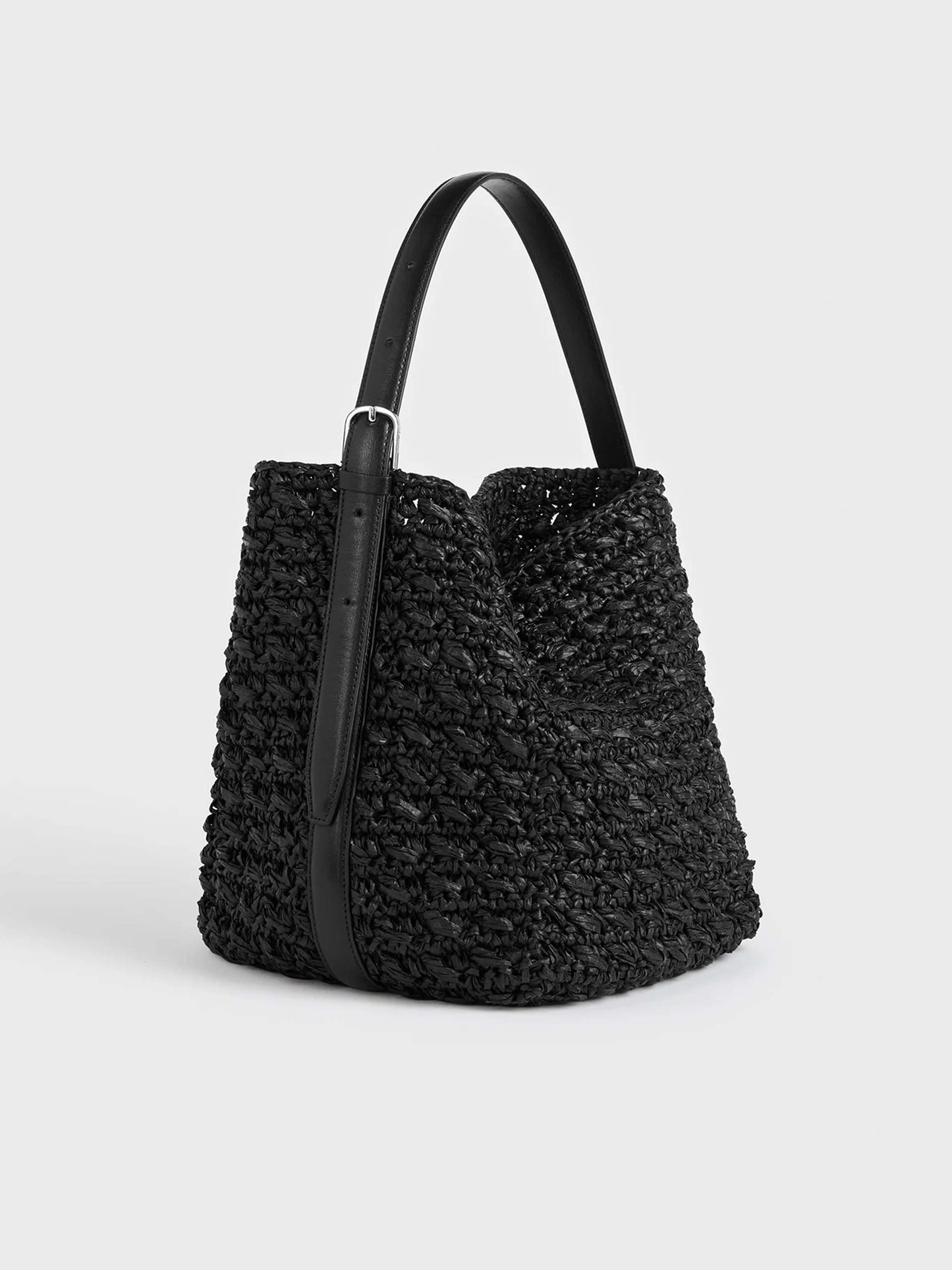 TOTEME - Tote Bag Belted Medium aus Papier-Raffia