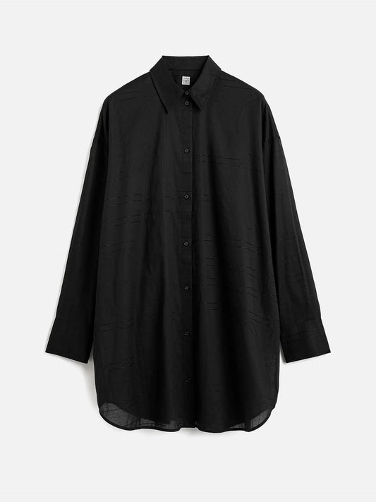 TOTEME - Langes Hemd mit Monogramm für Damen