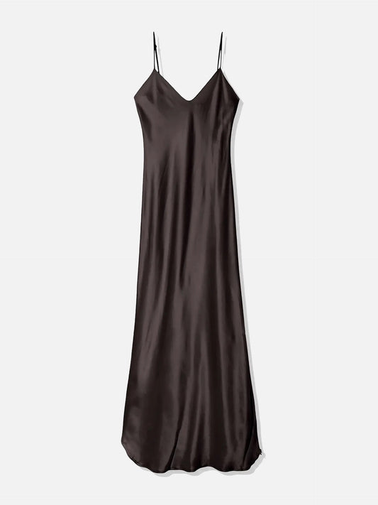 NILI LOTAN - Cami-Maxikleid aus Seide für Damen
