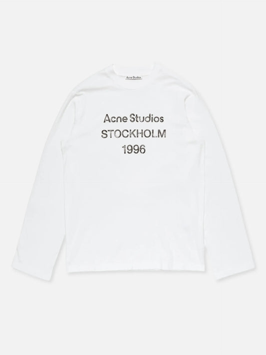 ACNE STUDIOS - Longsleeve-T-Shirt mit 1996 Logo