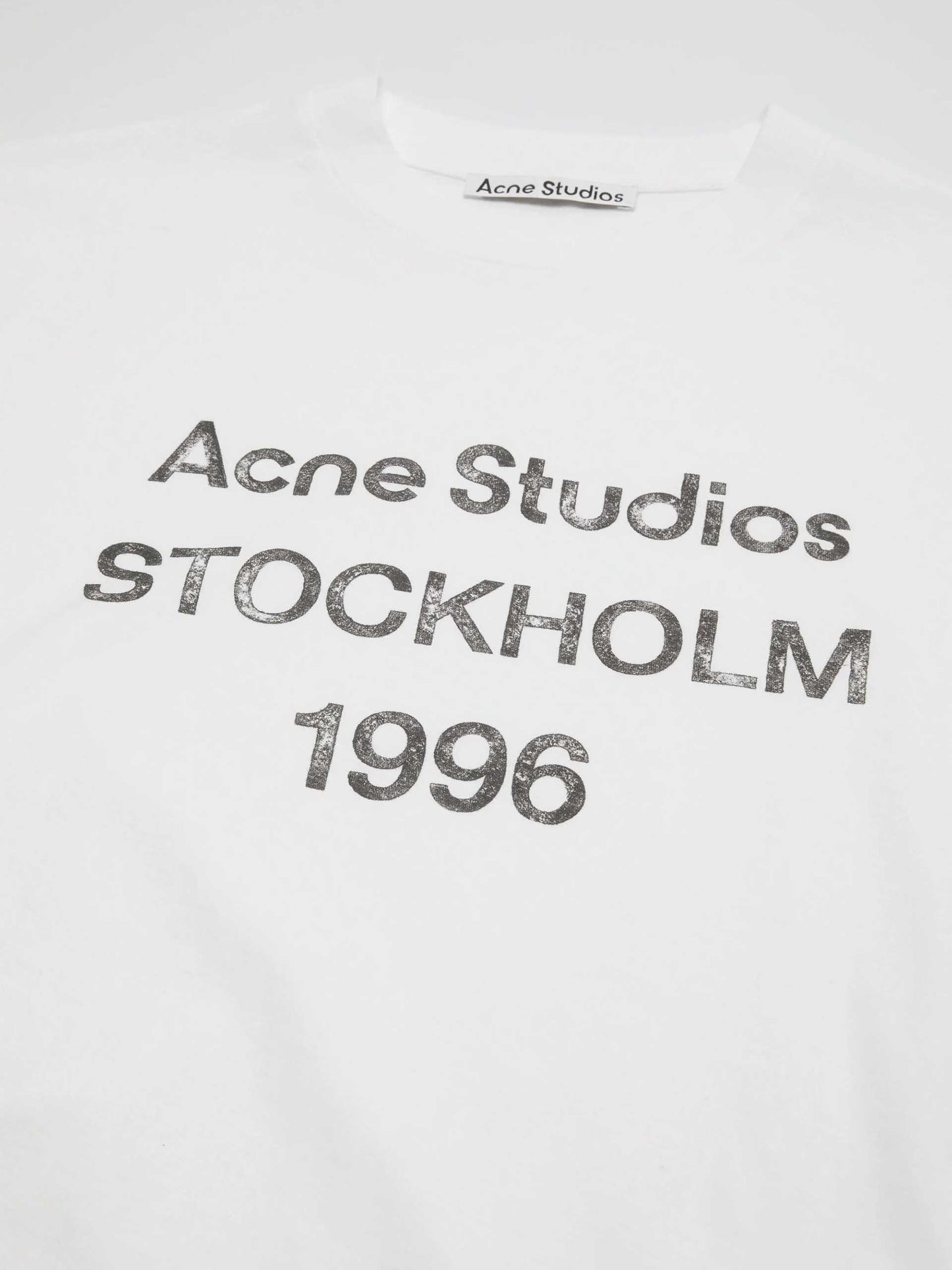 ACNE STUDIOS - Longsleeve-T-Shirt mit 1996 Logo