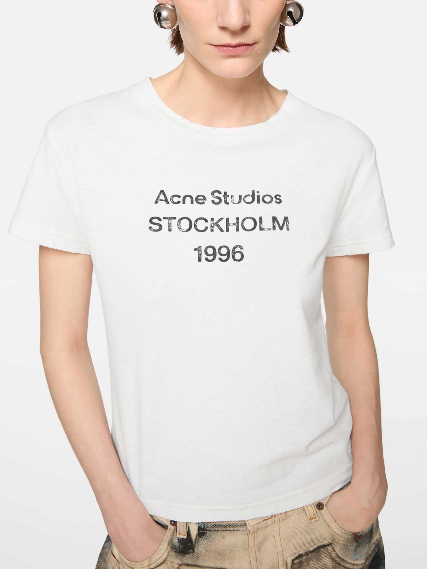 ACNE STUDIOS - 1996 Logo-T-Shirt für Damen