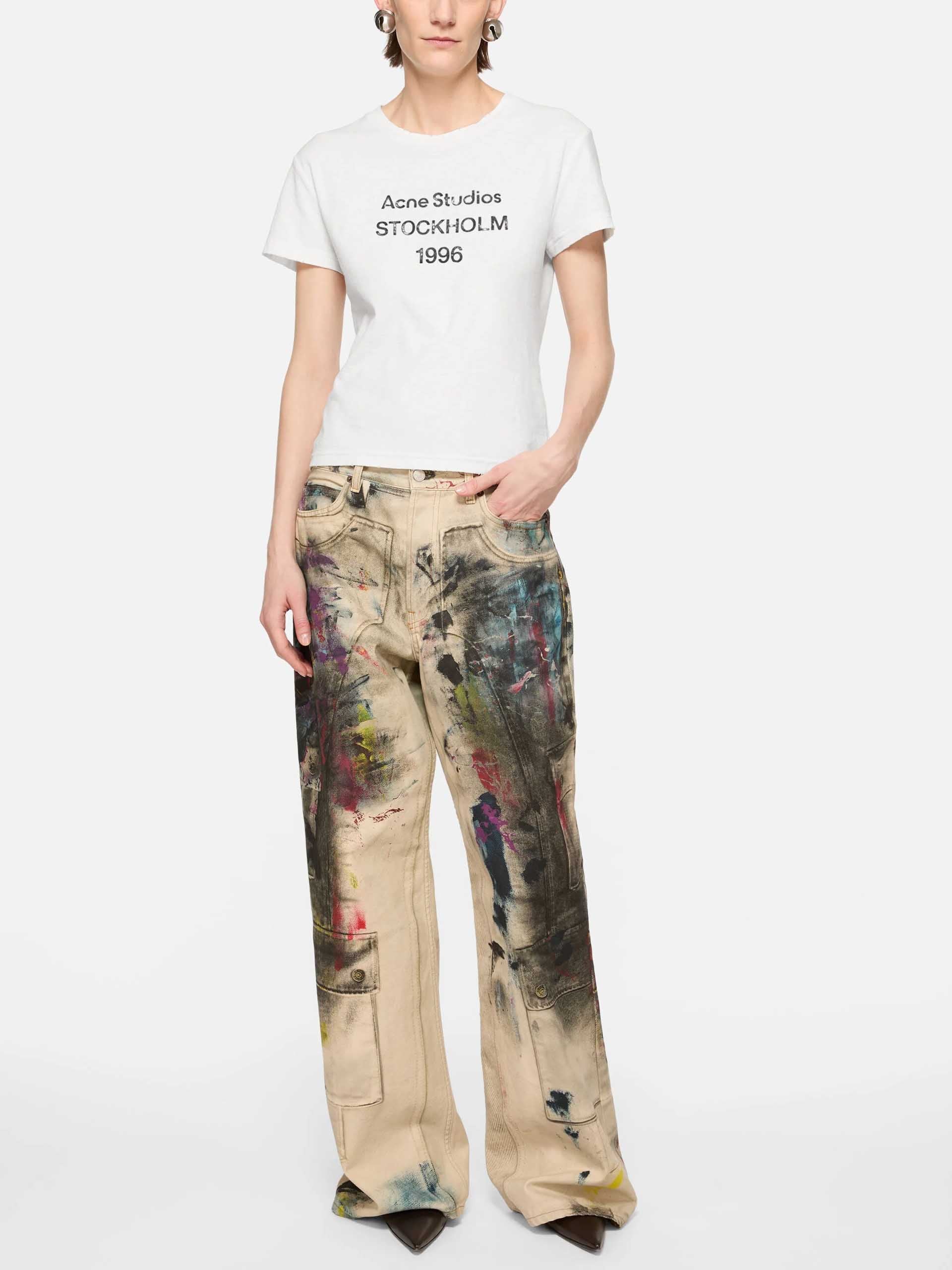 ACNE STUDIOS - 1996 Logo-T-Shirt für Damen