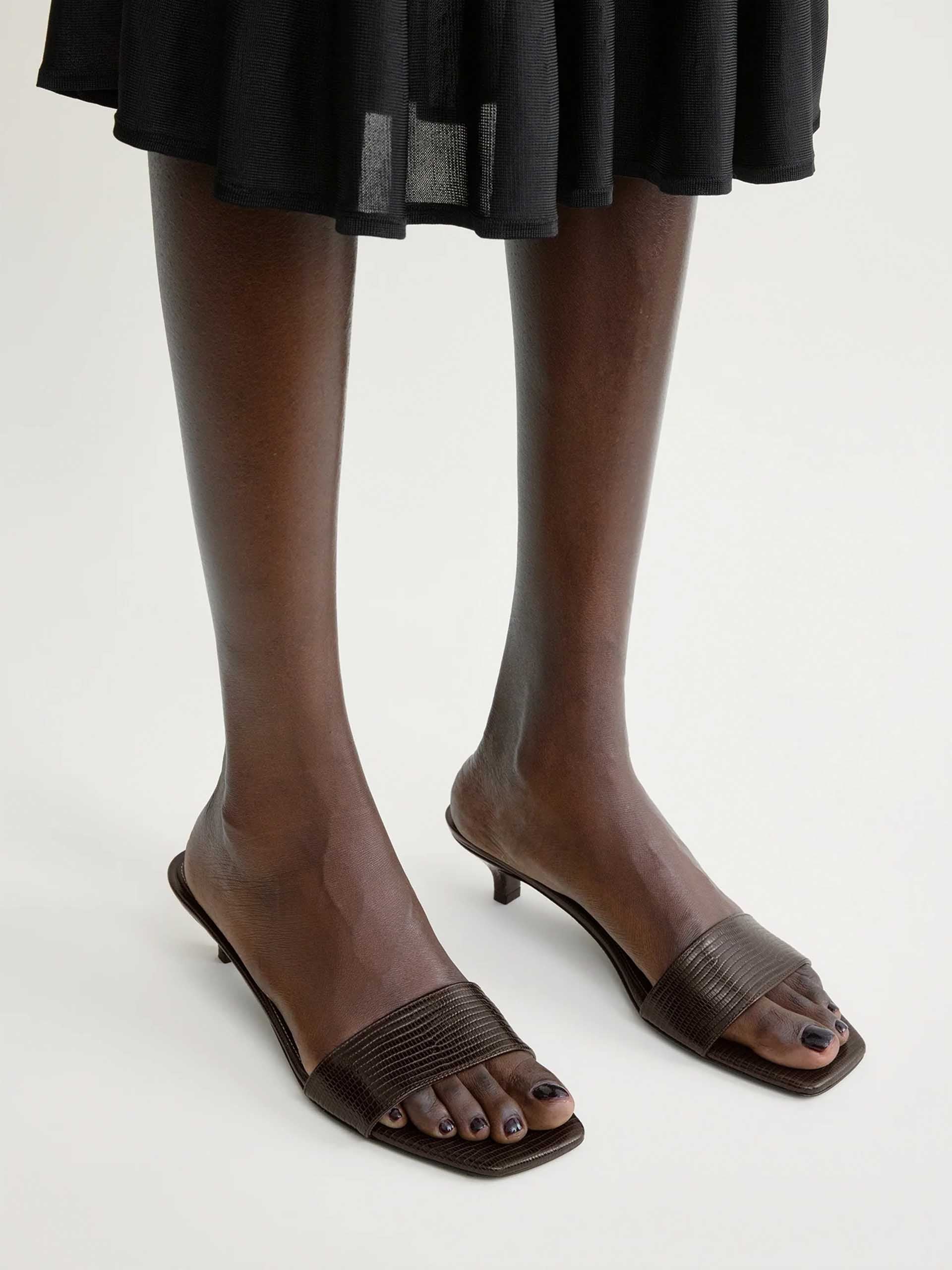 TOTEME - Bandeau-Mules aus Leder für Damen
