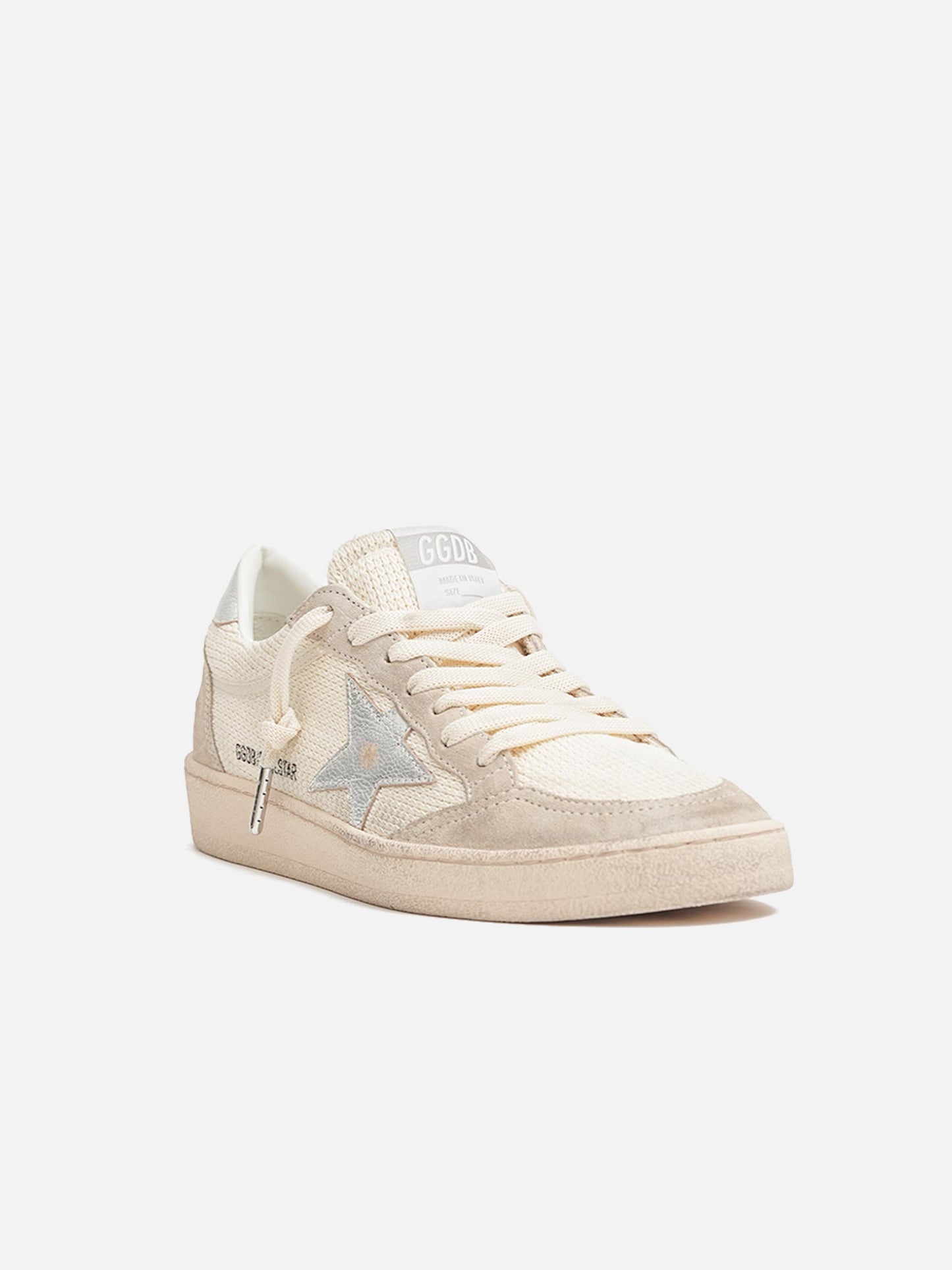 GOLDEN GOOSE - Sneakers Ball Star mit Häkel-Mesh für Damen