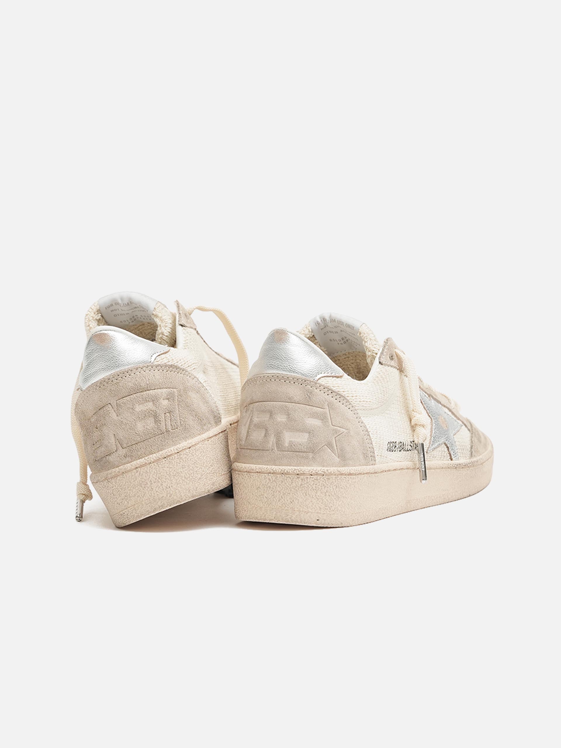 GOLDEN GOOSE - Sneakers Ball Star mit Häkel-Mesh für Damen