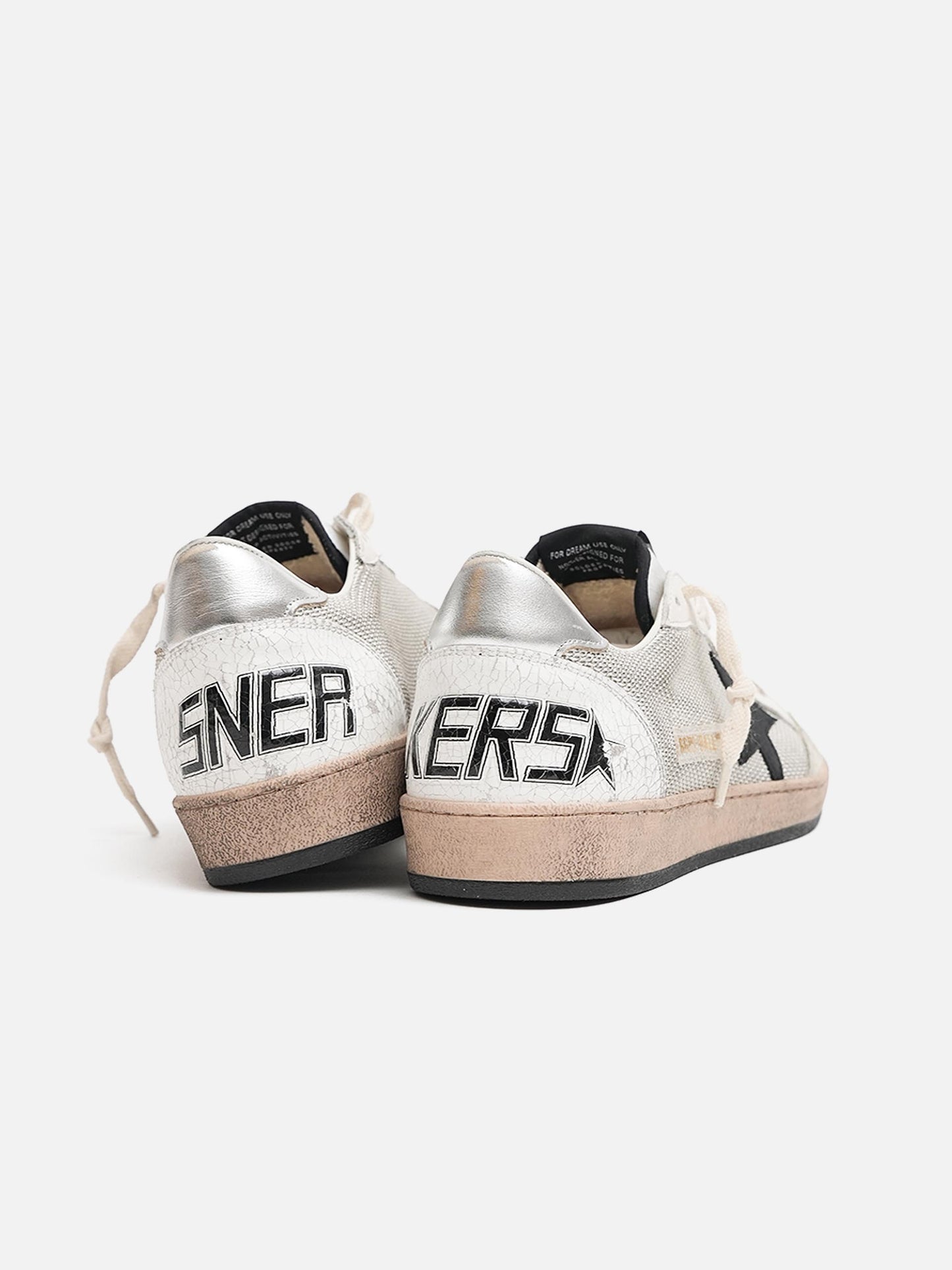 GOLDEN GOOSE - Sneakers Ball Star aus Leder und Mesh für Herren