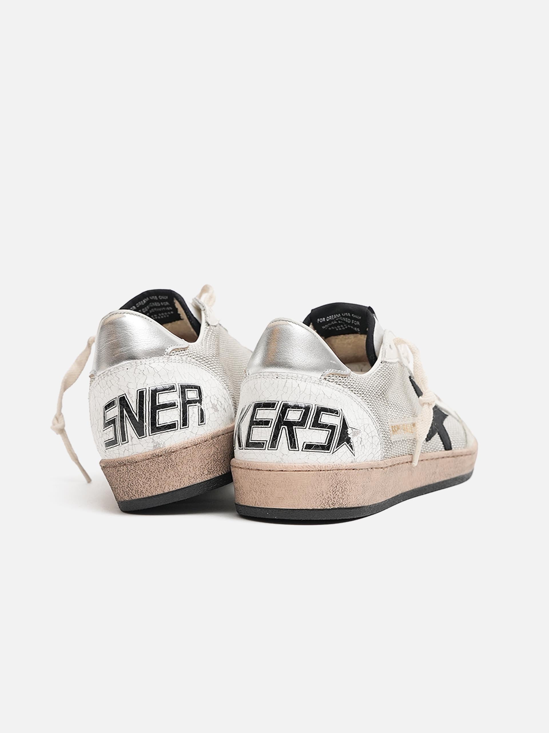 GOLDEN GOOSE - Sneakers Ball Star aus Leder und Mesh für Herren