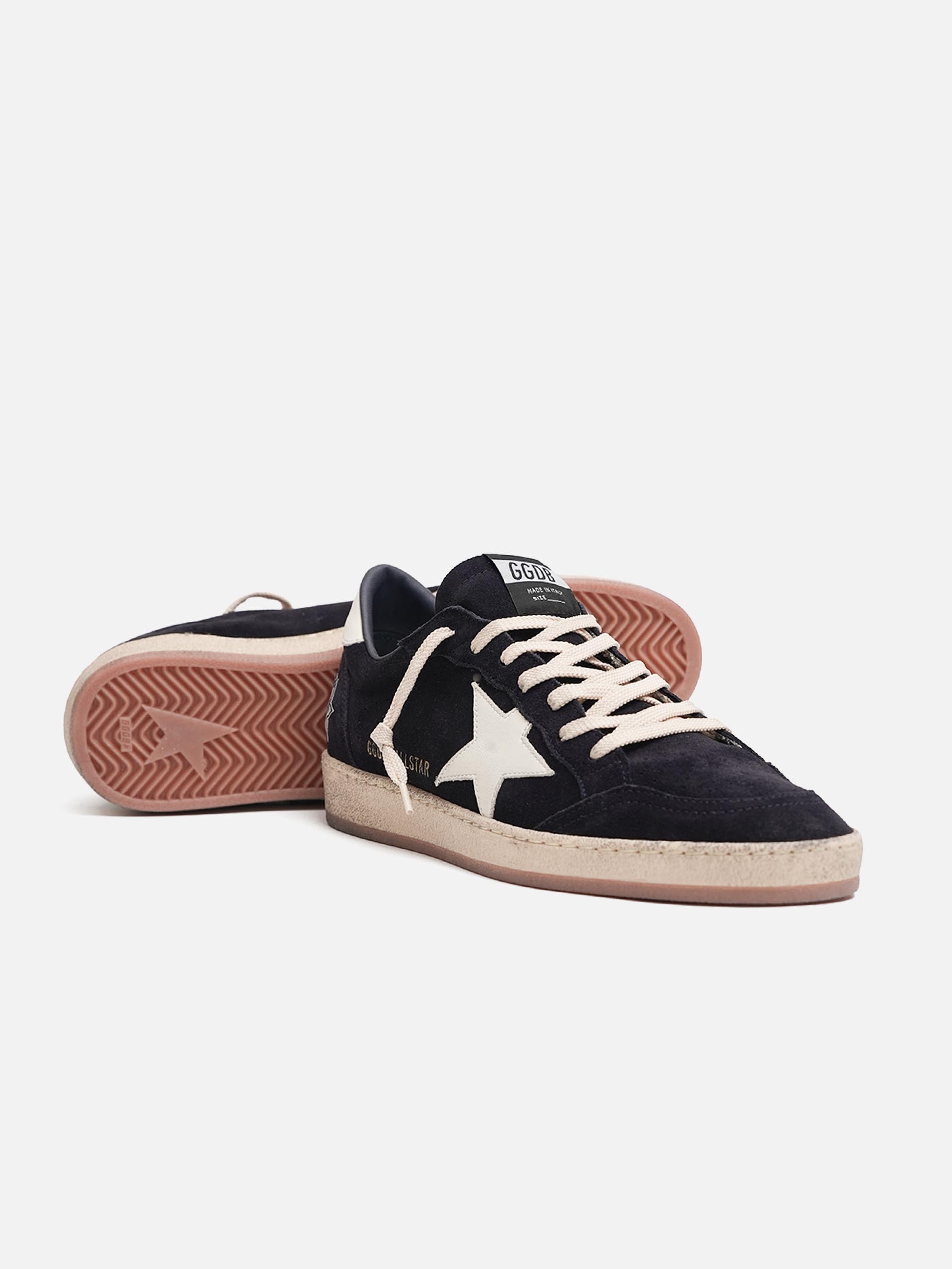 GOLDEN GOOSE - Sneakers Ball Star aus Veloursleder für Herren
