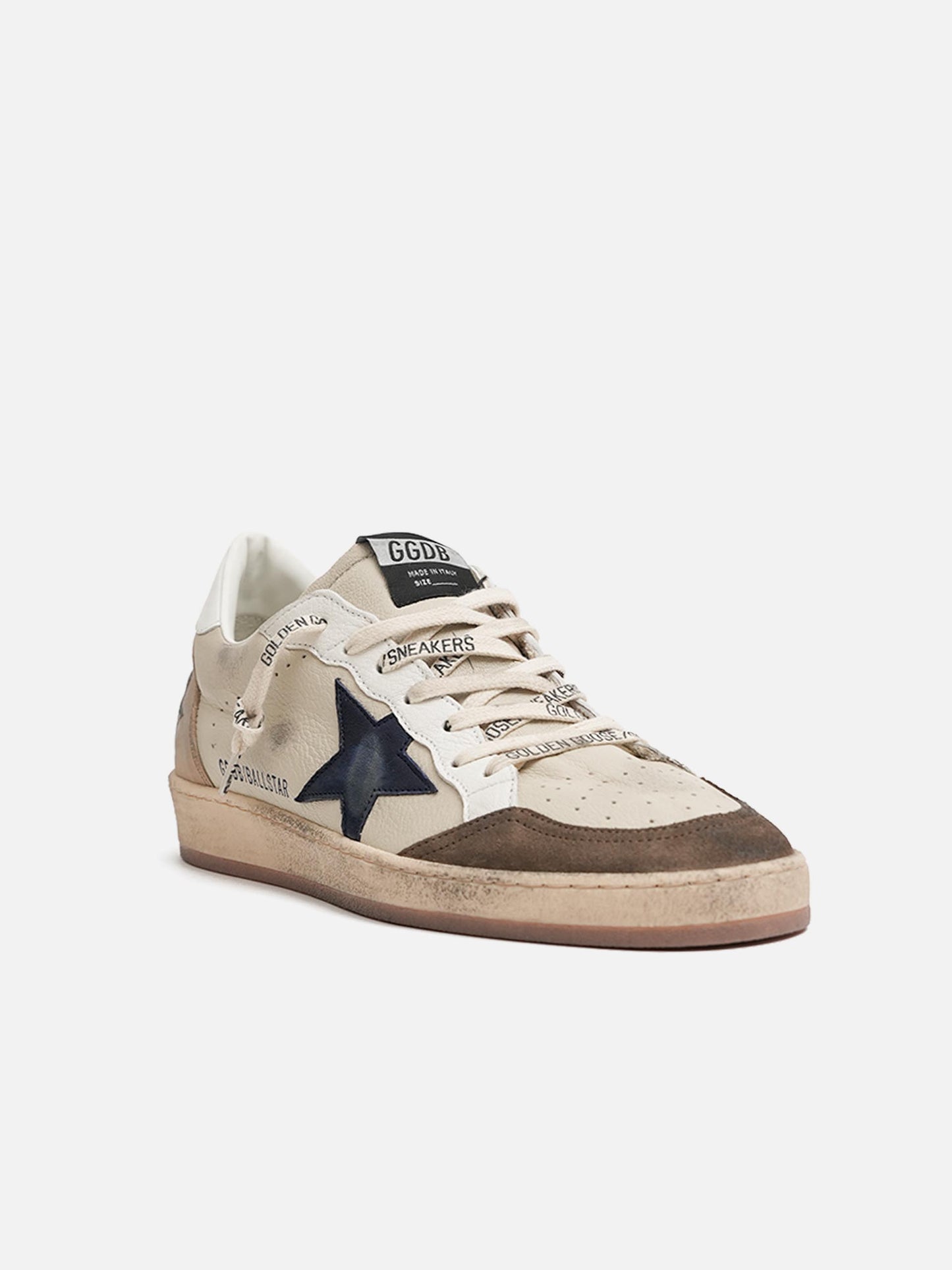 GOLDEN GOOSE - Sneakers Ball Star aus Leder für Herren