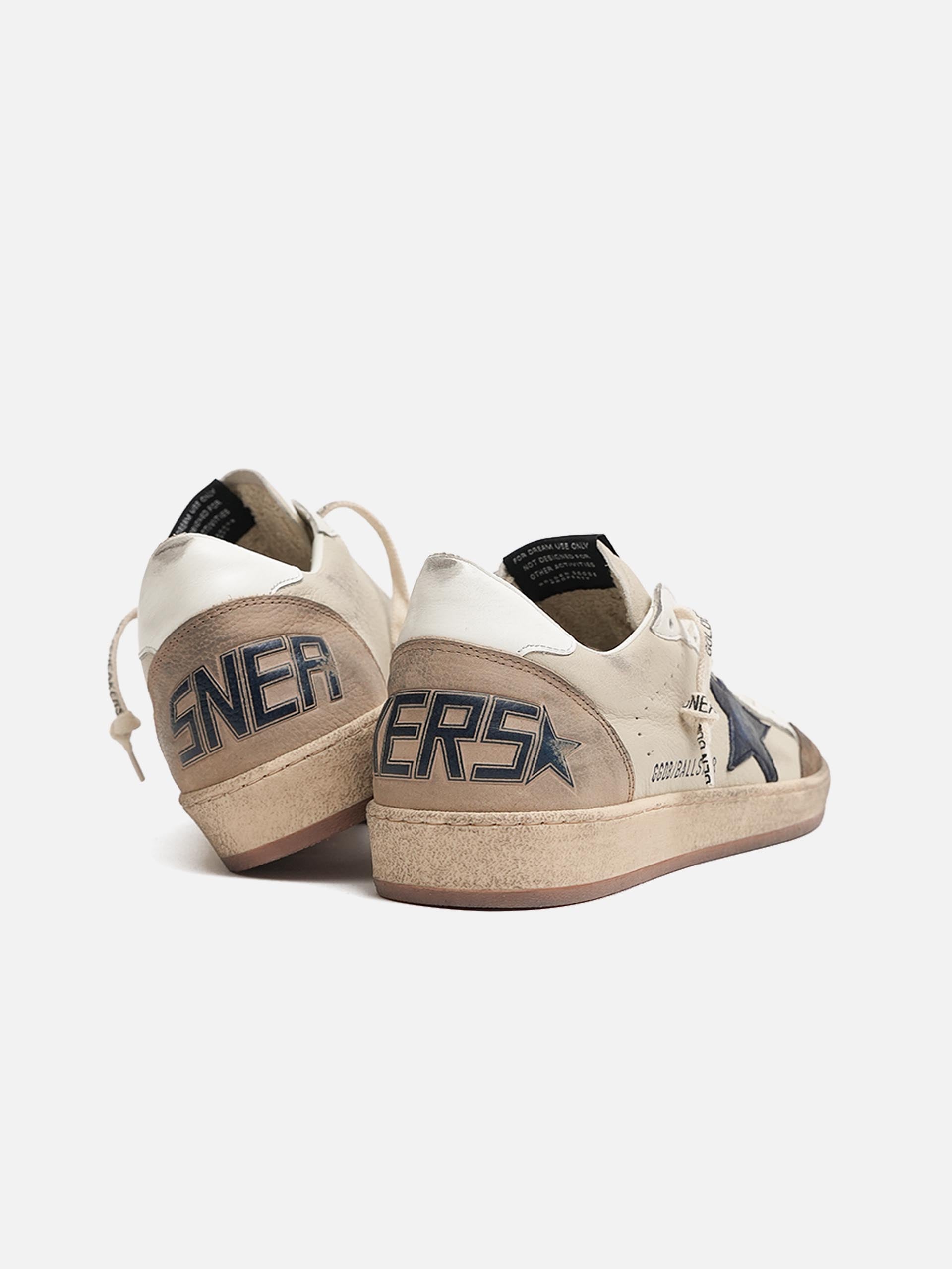 GOLDEN GOOSE - Sneakers Ball Star aus Leder für Herren