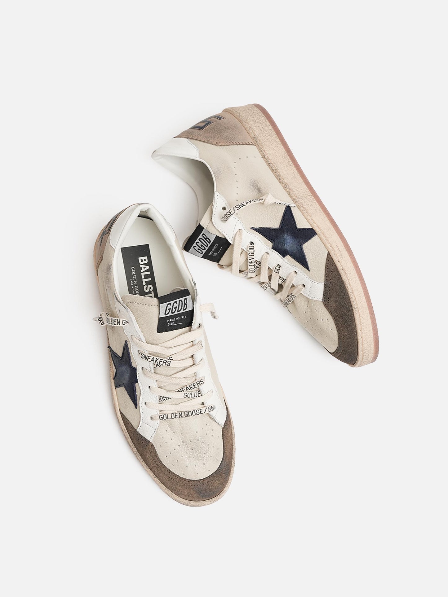 GOLDEN GOOSE - Sneakers Ball Star aus Leder für Herren