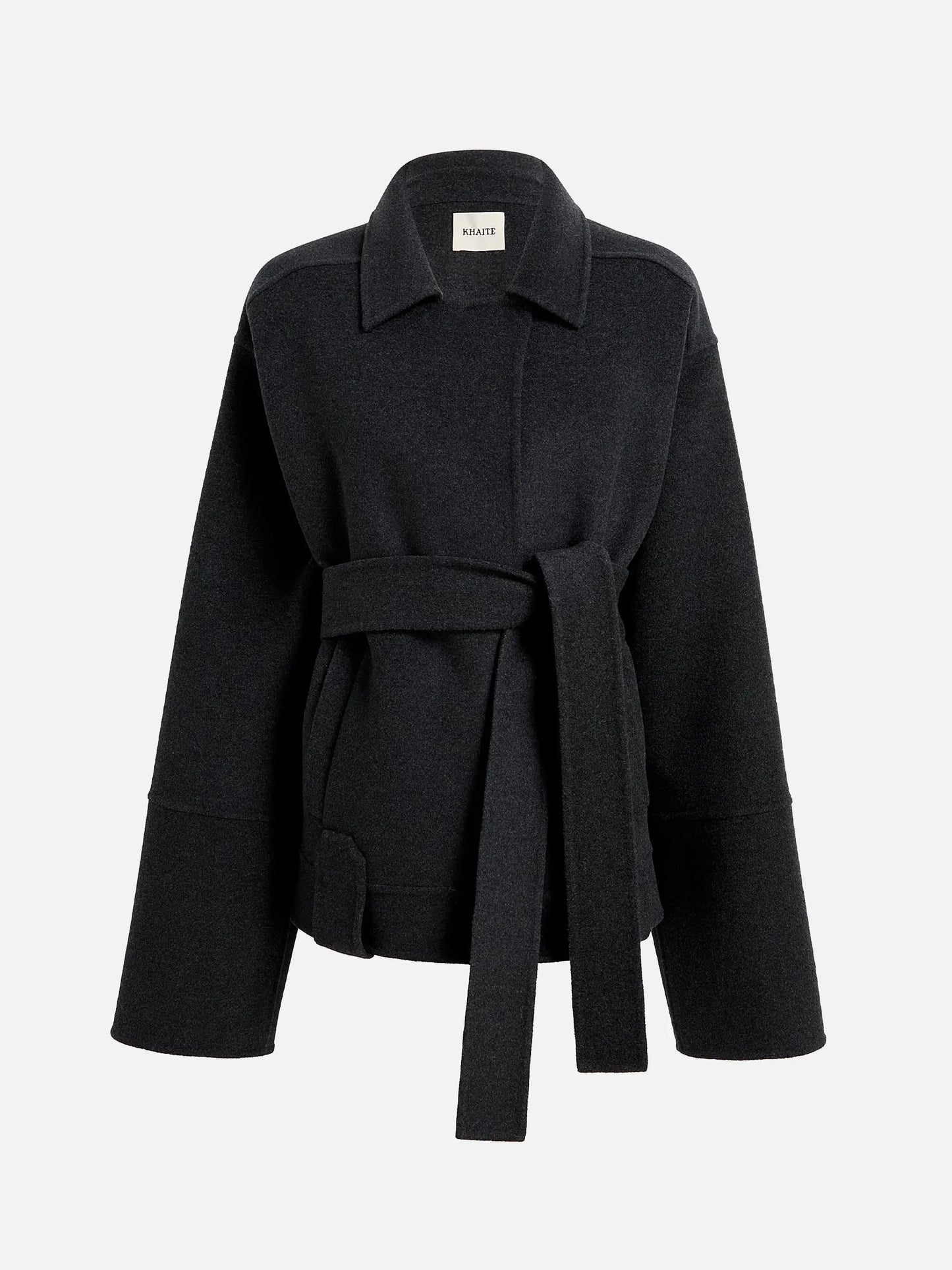 KHAITE - Jacke Alder aus Wolle mit Taillengürtel für Damen