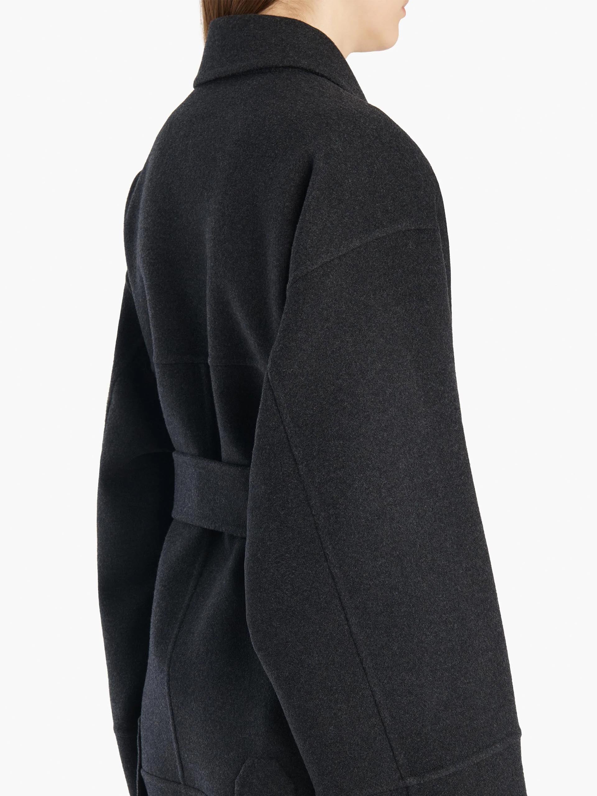 KHAITE - Jacke Alder aus Wolle mit Taillengürtel für Damen
