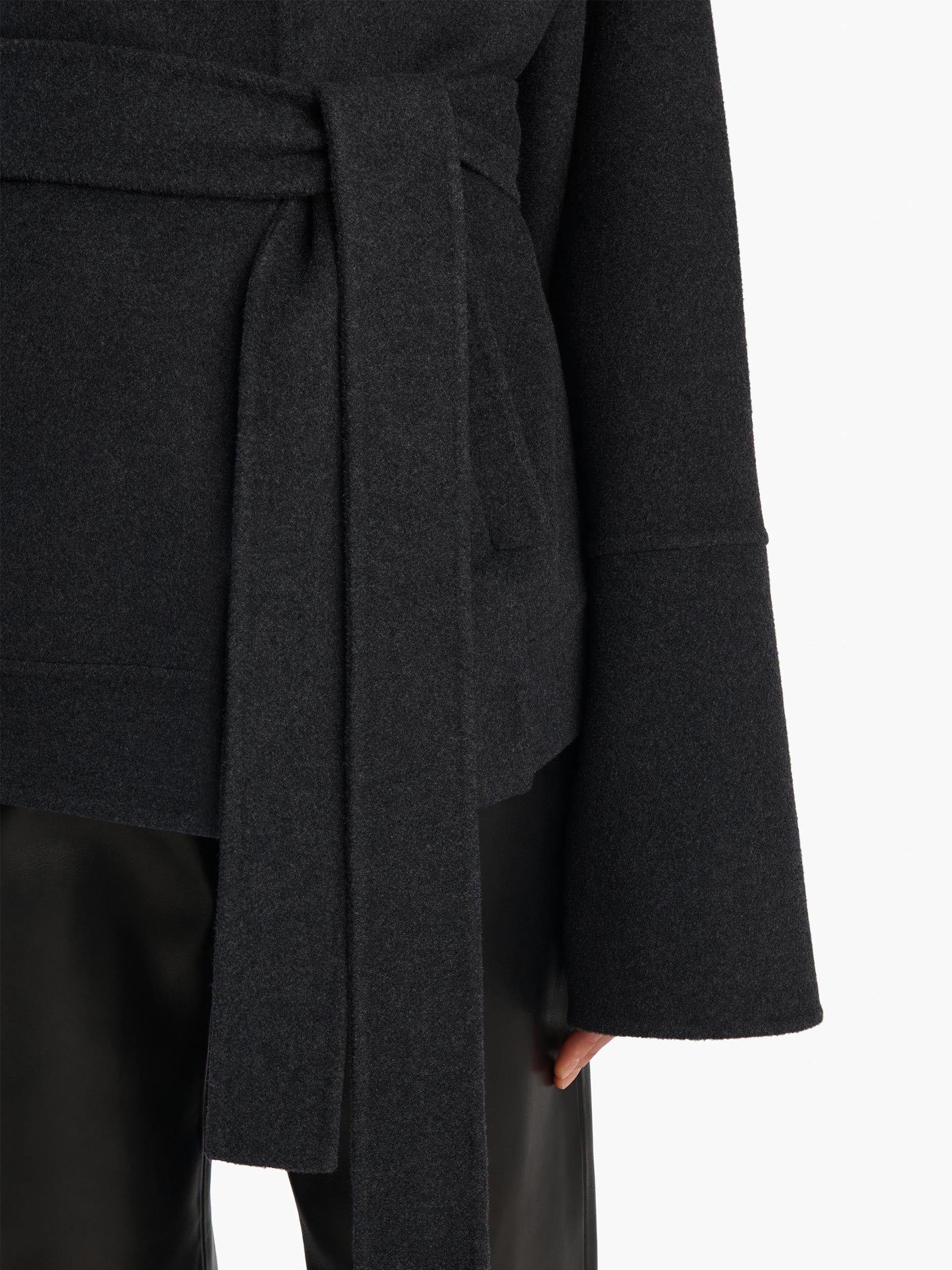 KHAITE - Jacke Alder aus Wolle mit Taillengürtel für Damen