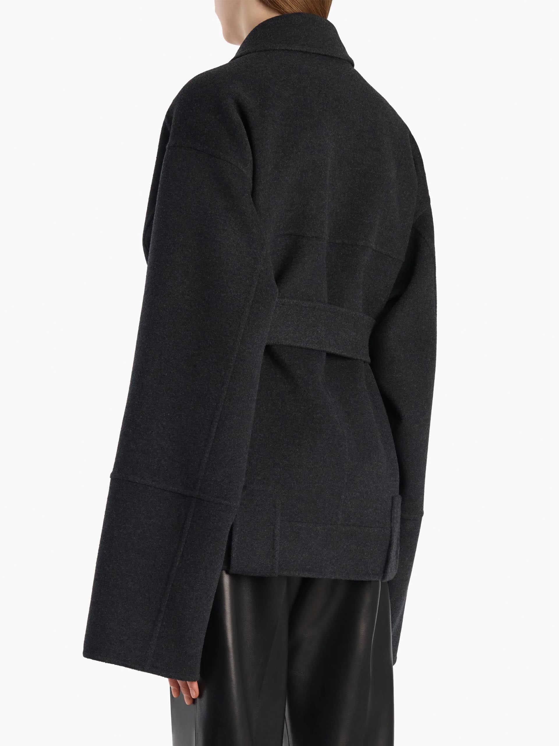KHAITE - Jacke Alder aus Wolle mit Taillengürtel für Damen