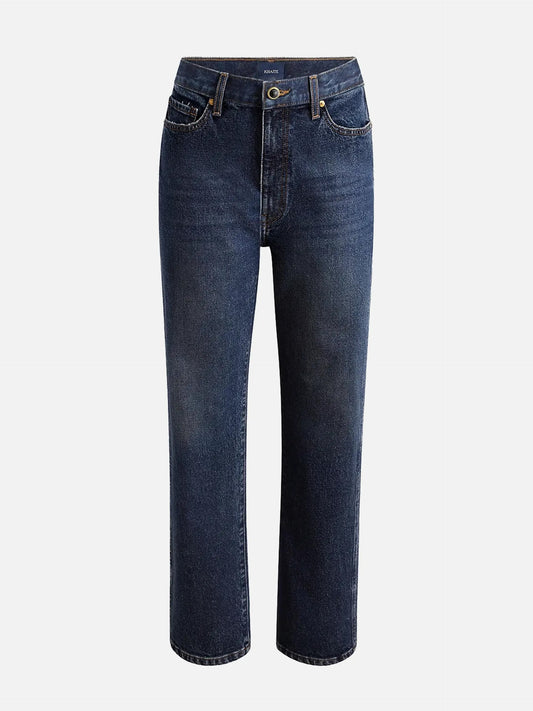 KHAITE - High-Rise Straight Jeans Abigail für Damen