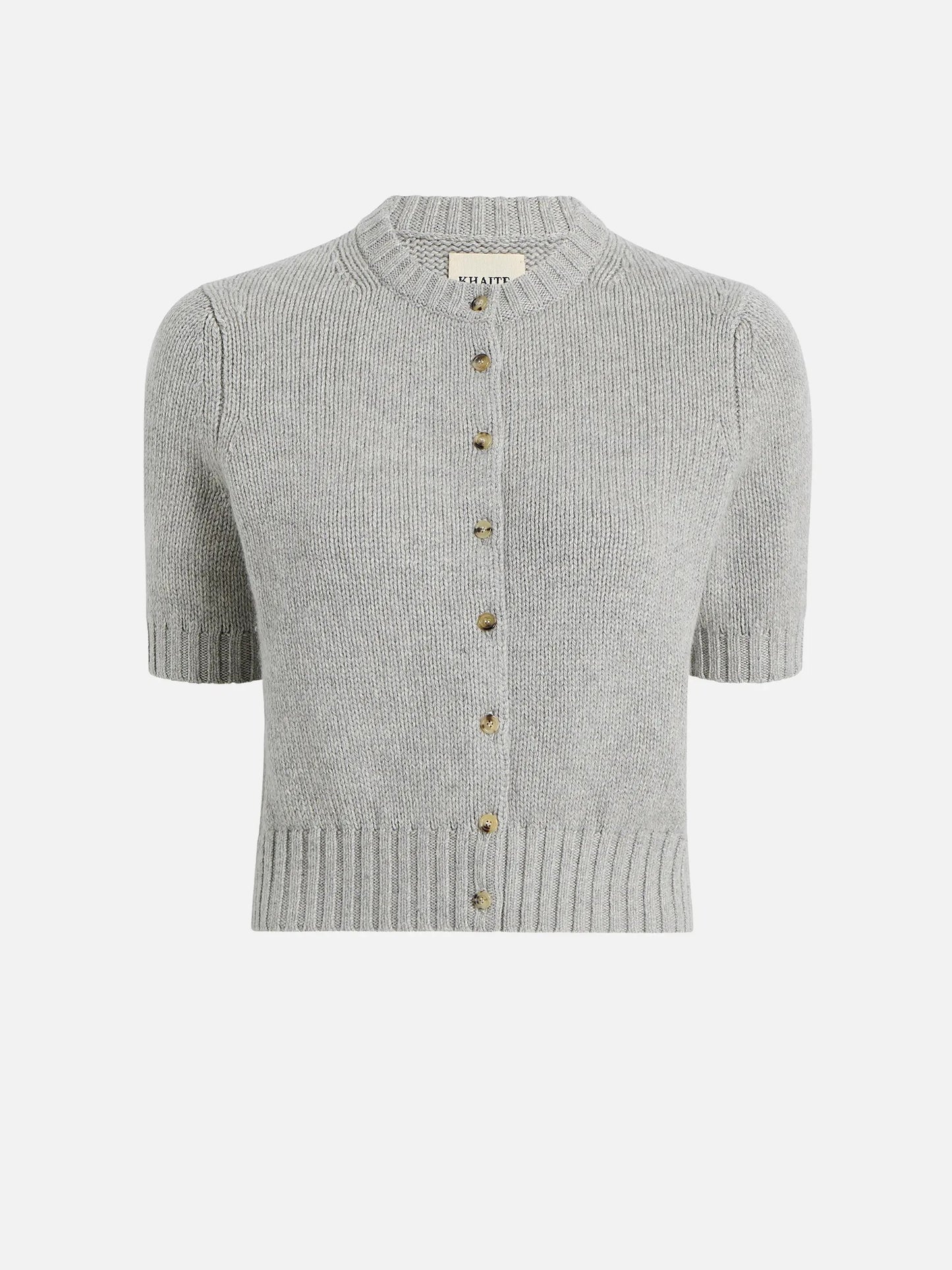 KHAITE - Kurzarm-Cardigan Nora aus Kaschmir für Damen