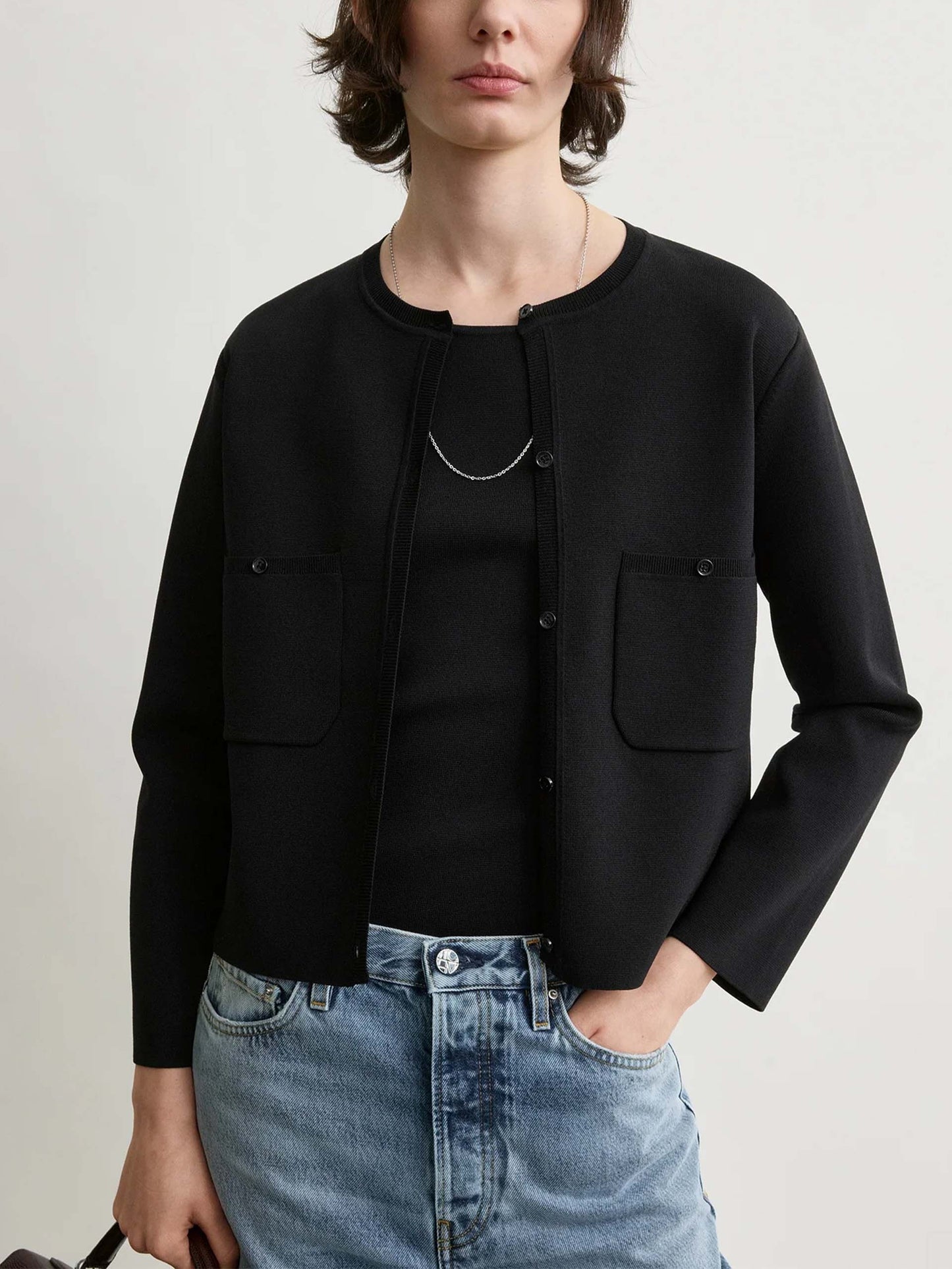 TOTEME - Cardigan aus Stretch-Viskose-Strick für Damen