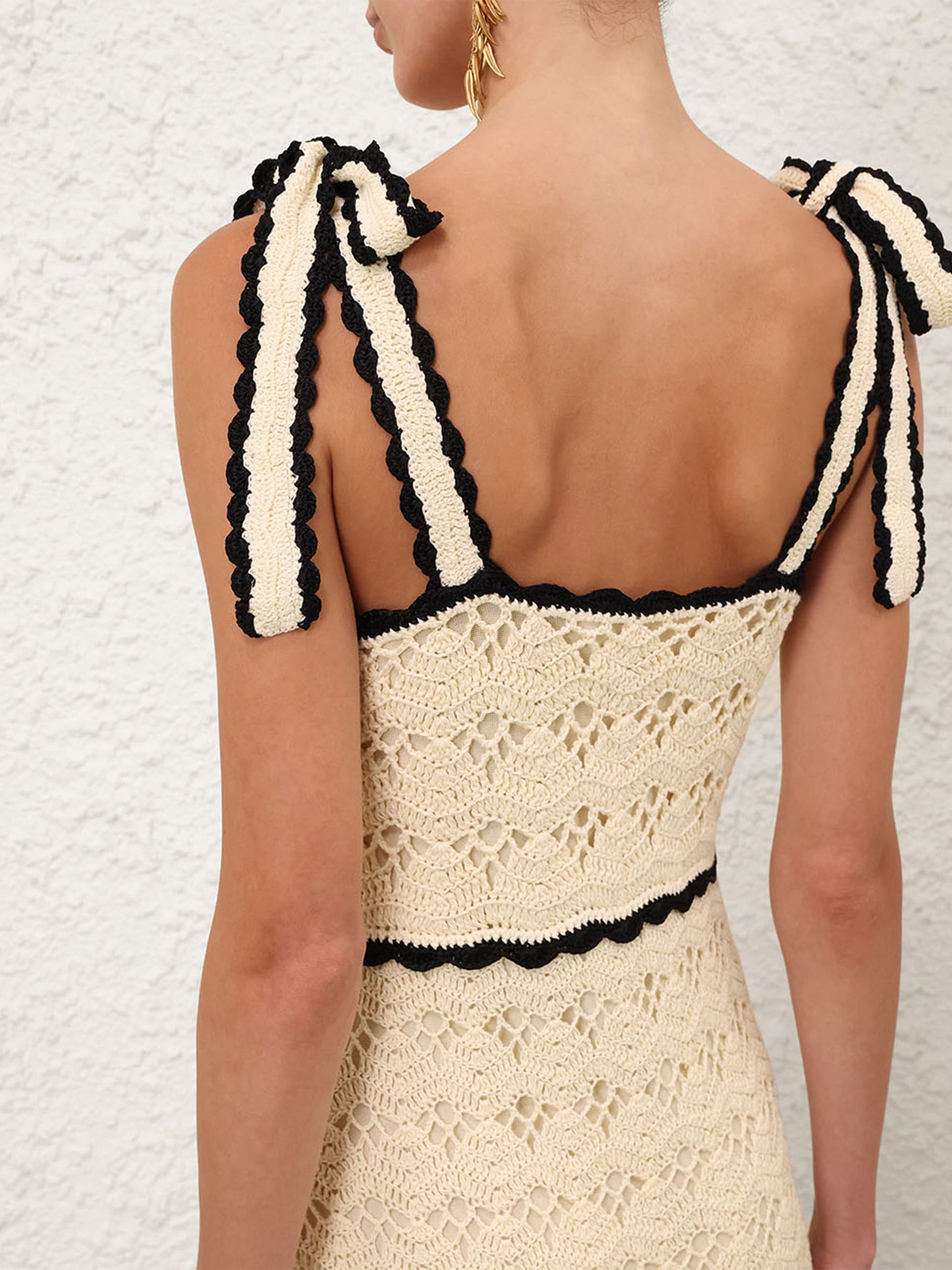 ZIMMERMANN - Häkelkleid Aster aus Baumwolle für Damen