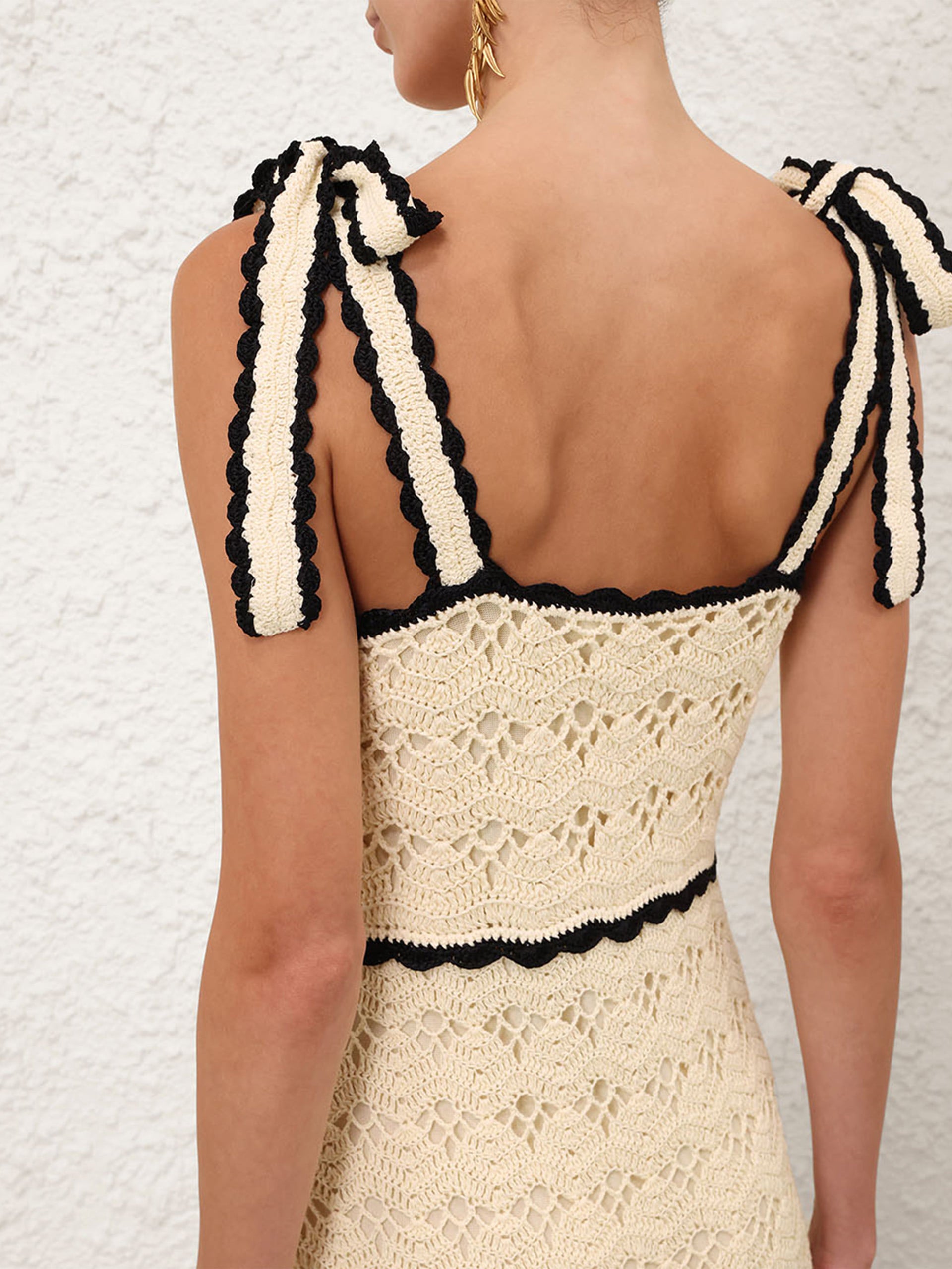 ZIMMERMANN - Häkelkleid Aster aus Baumwolle für Damen