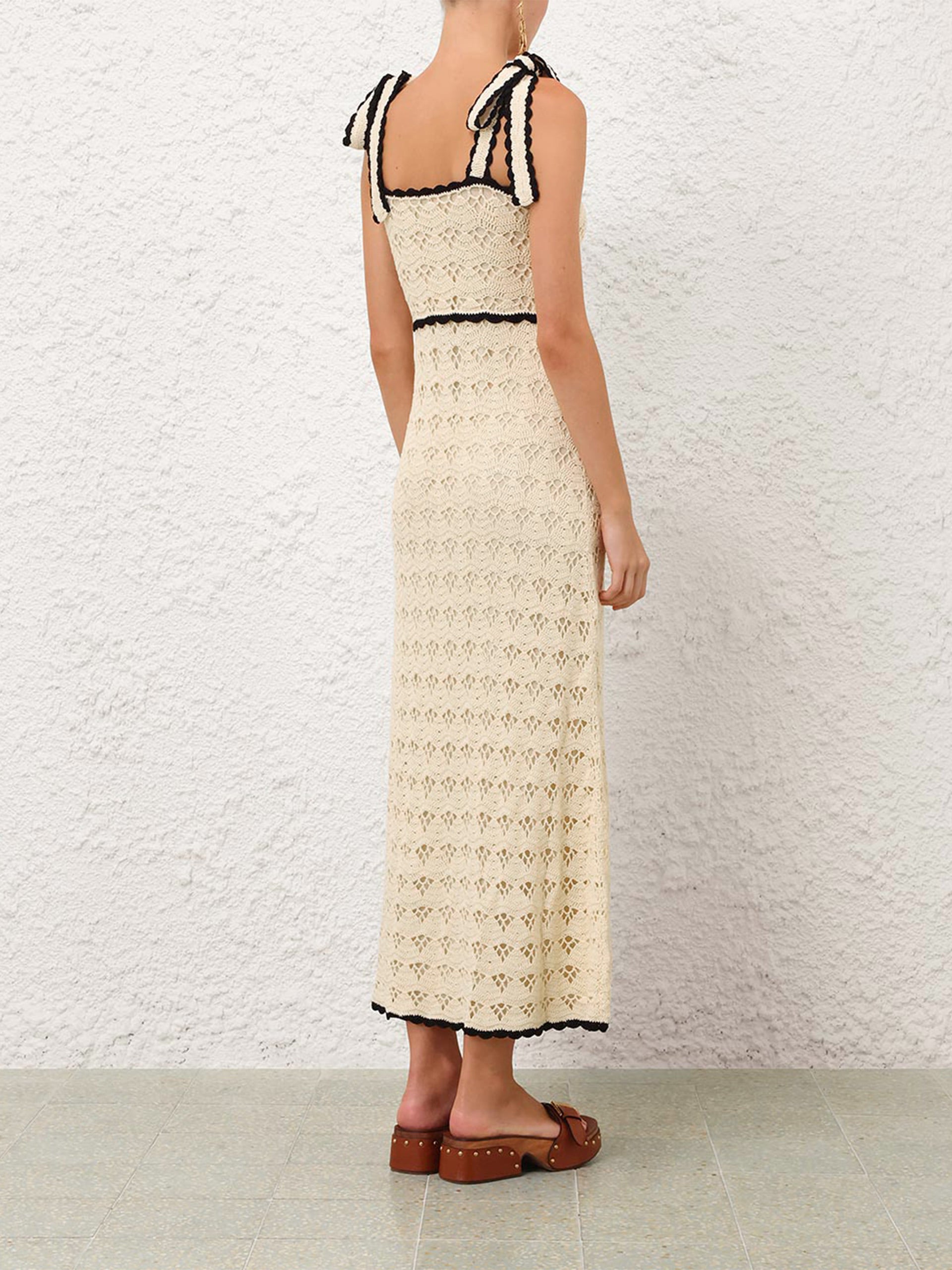 ZIMMERMANN - Häkelkleid Aster aus Baumwolle für Damen