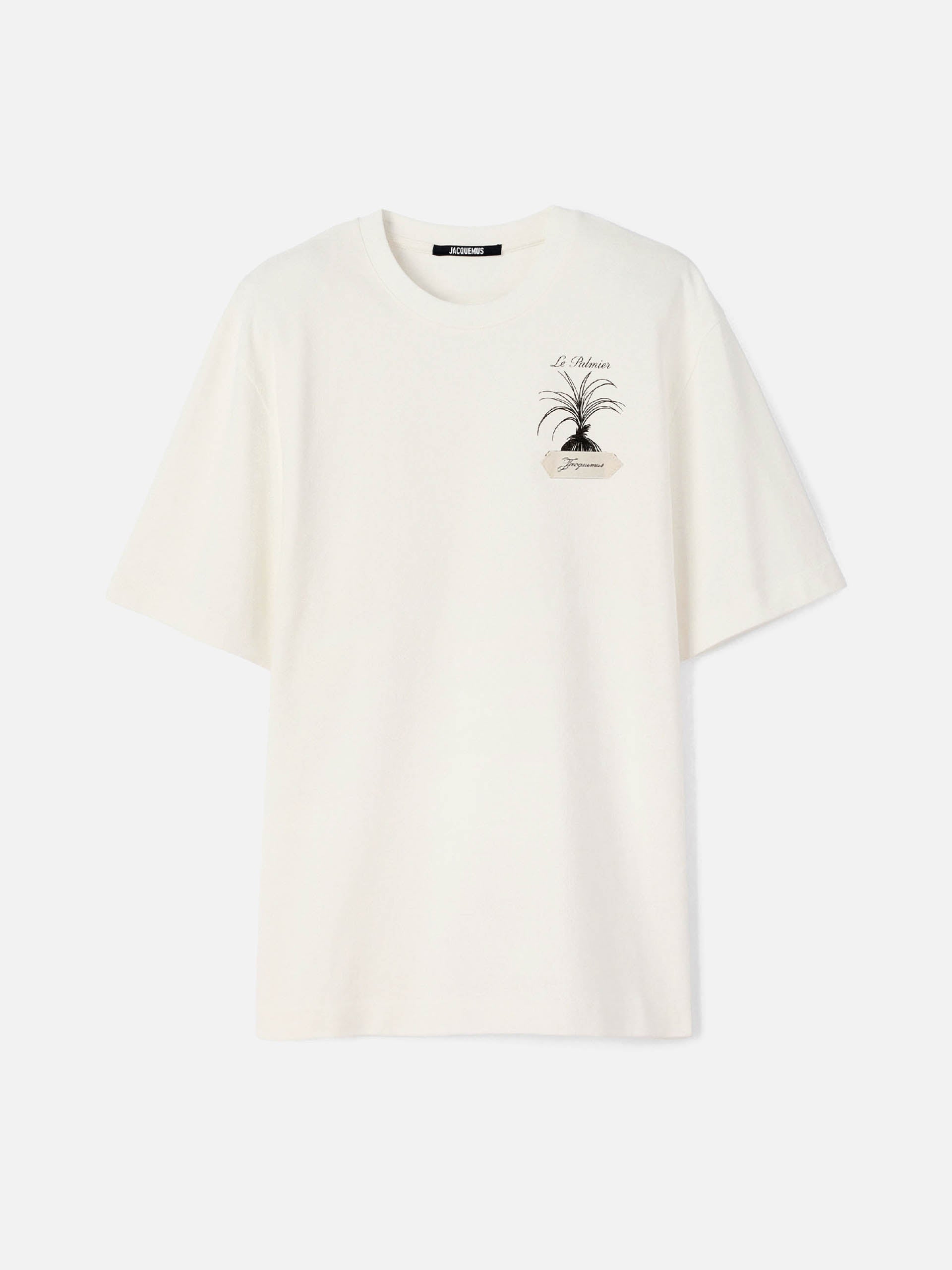 JACQUEMUS - T-Shirt Palmier aus Baumwolle für Herren