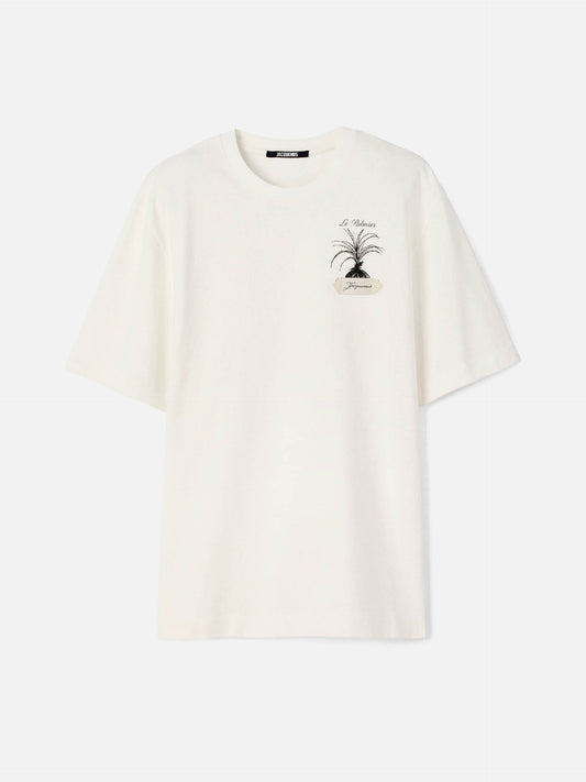 JACQUEMUS - T-Shirt Palmier aus Baumwolle für Herren