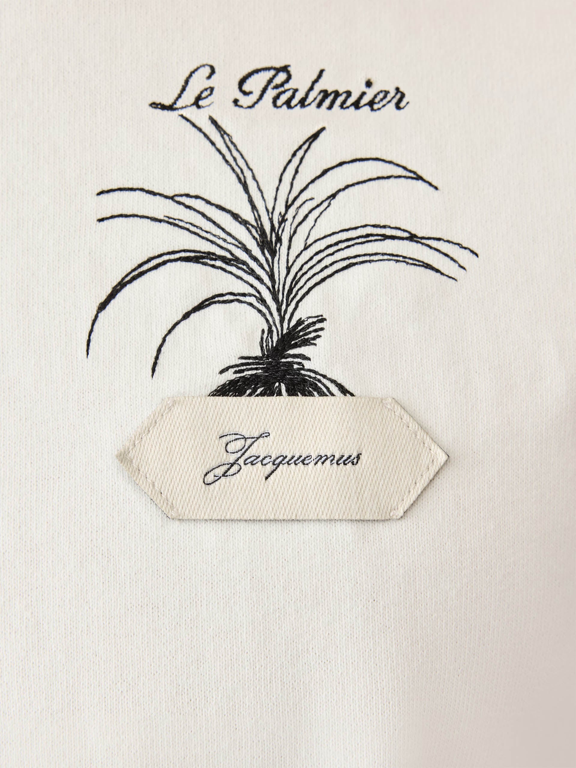 JACQUEMUS - T-Shirt Palmier aus Baumwolle für Herren