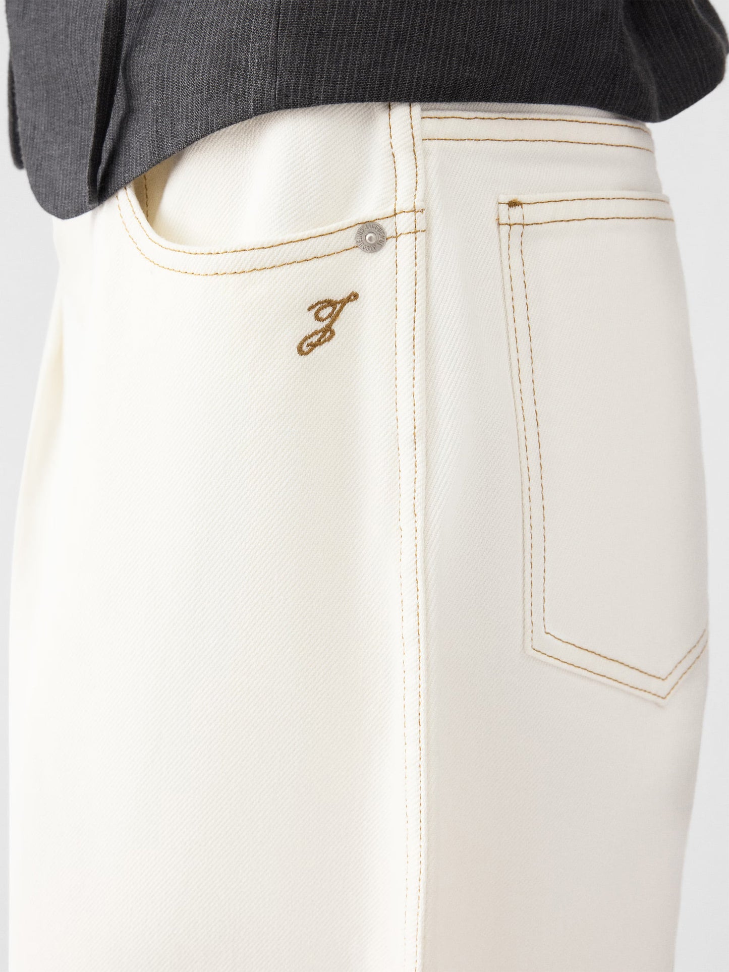 JACQUEMUS - High-Rise Barrel-Jeans Ovalo für Damen