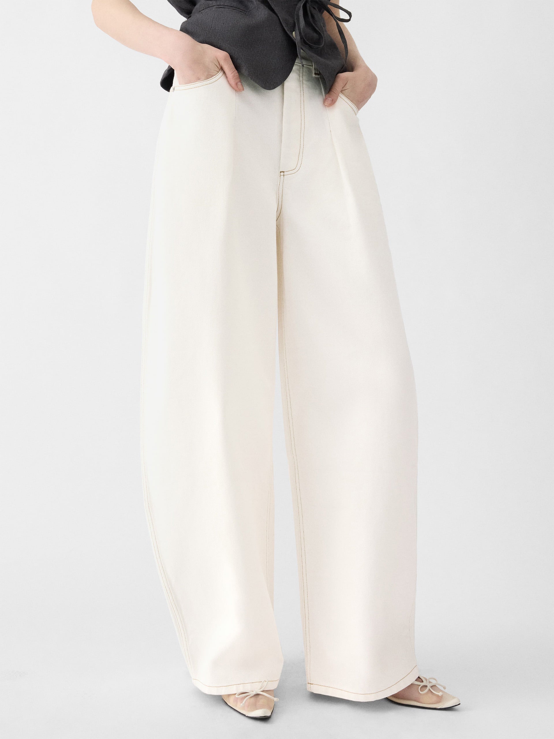 JACQUEMUS - High-Rise Barrel-Jeans Ovalo für Damen