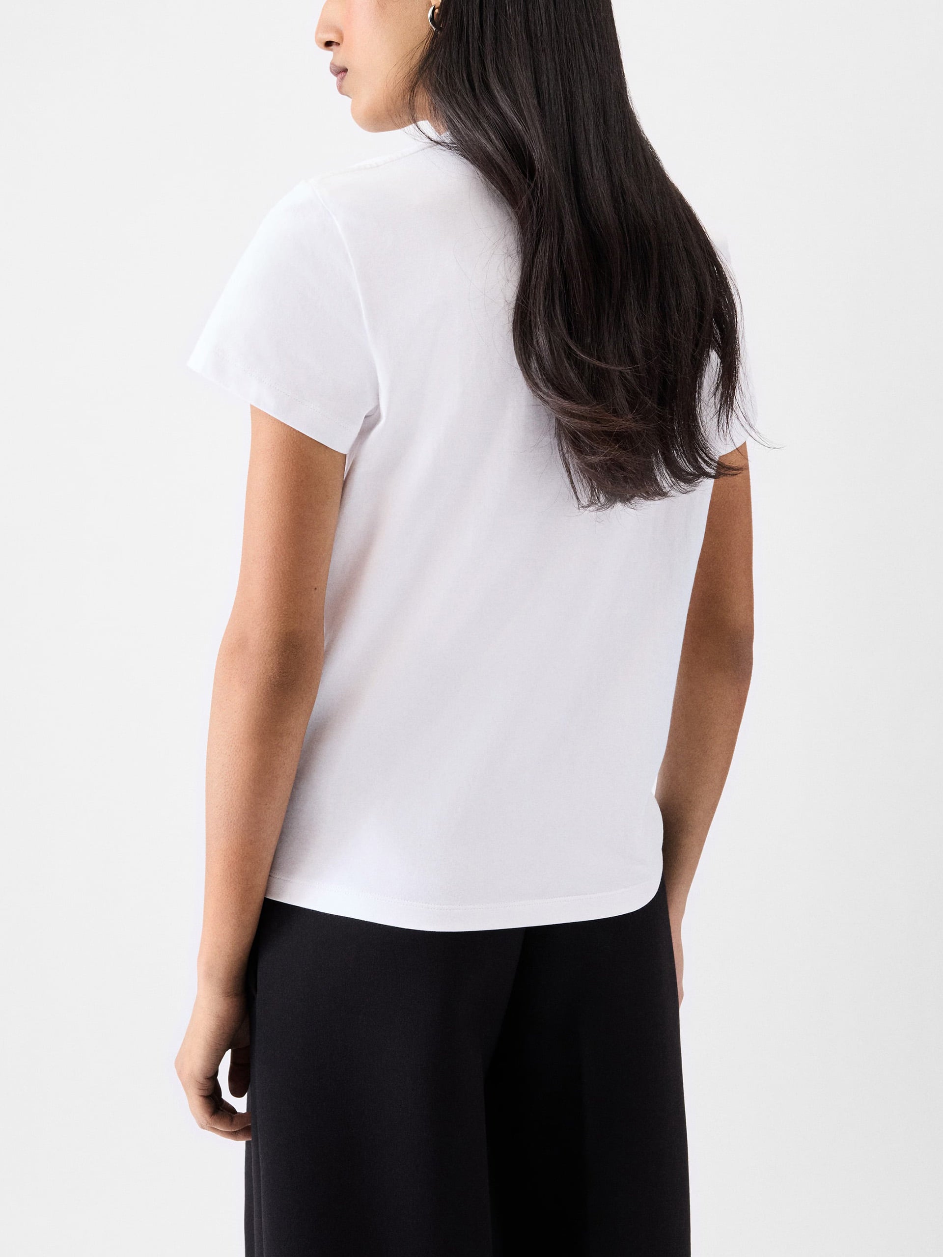 Jacquemus – T-Shirt Gros Grain aus Baumwolle für Damen Weiß - White