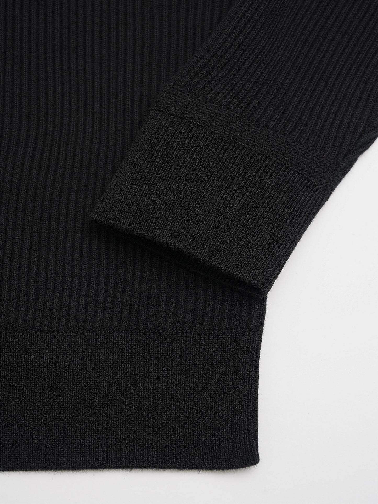 STONE ISLAND - Gerippter Rollkragenpullover mit Logo-Patch für Herren