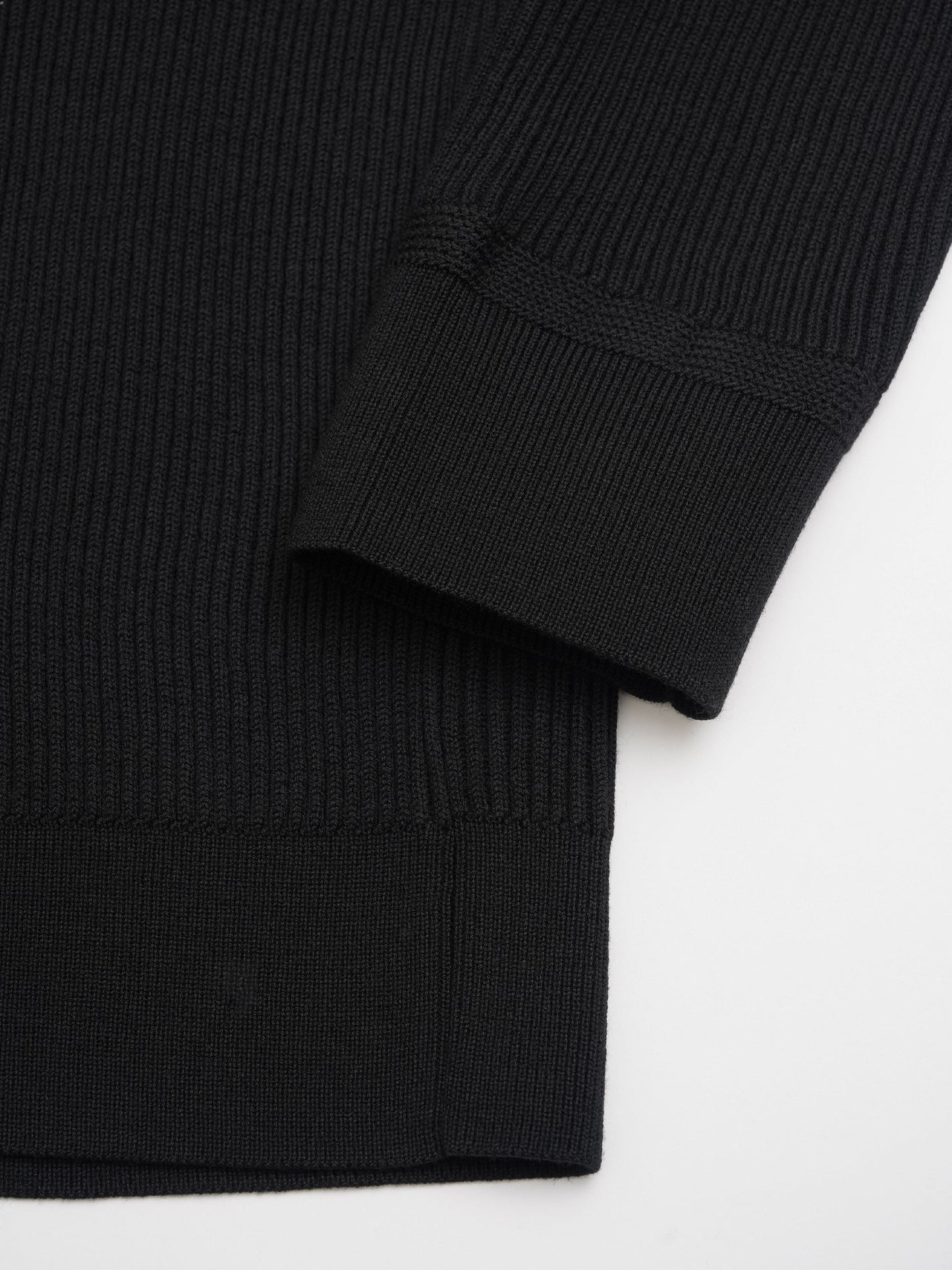 STONE ISLAND - Gerippter Rundhalspullover mit Logo-Patch für Herren