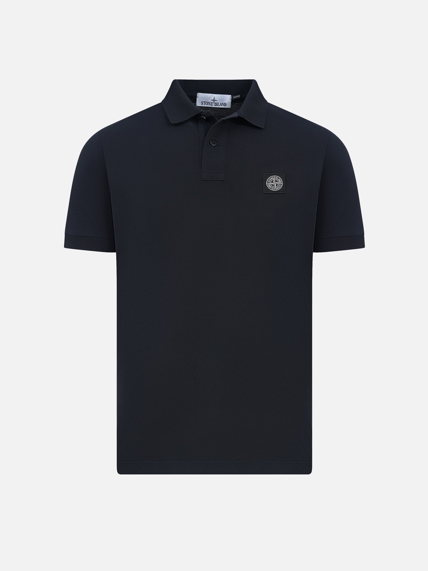 Stone Island – Poloshirt mit Kompass-Patch für Herren Navyblau - Navy blue
