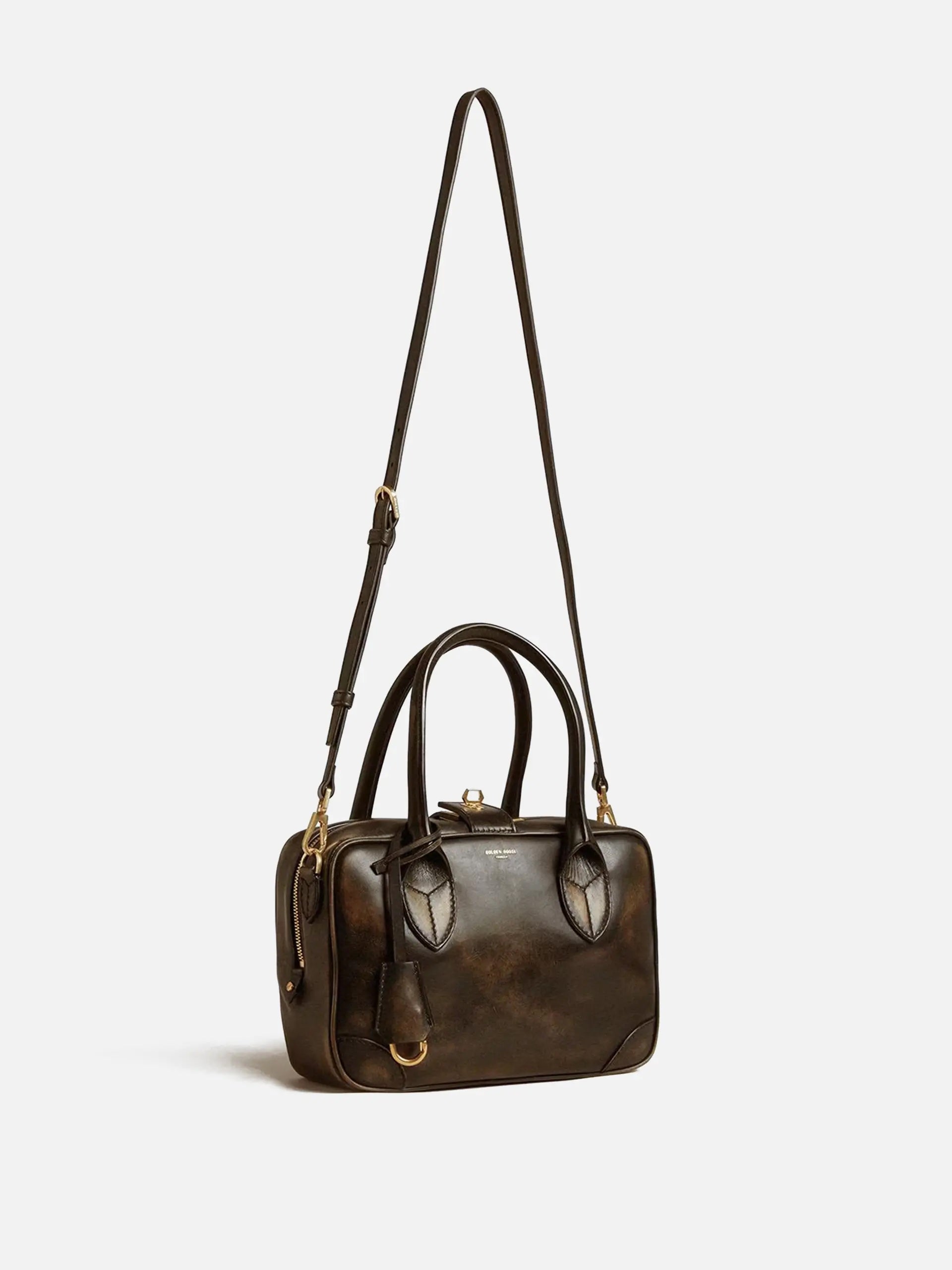 GOLDEN GOOSE - Tote Bag Vita aus Distressed-Leder