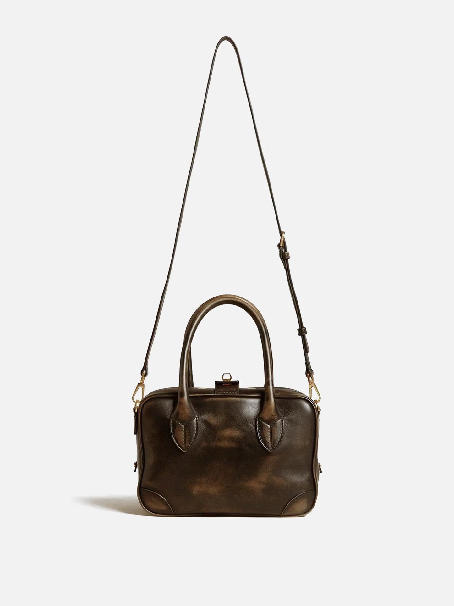 GOLDEN GOOSE - Tote Bag Vita aus Distressed-Leder
