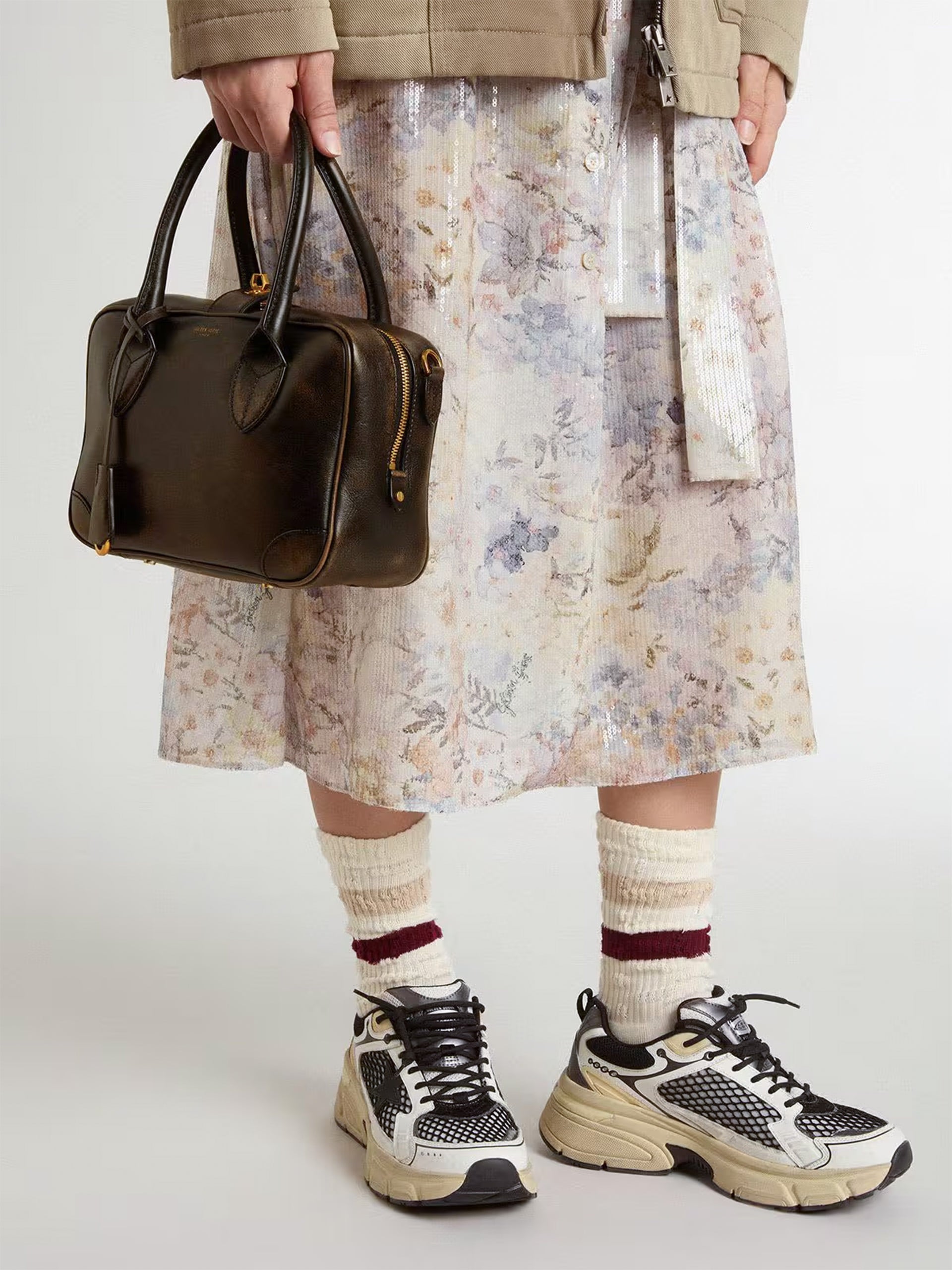 GOLDEN GOOSE - Tote Bag Vita aus Distressed-Leder